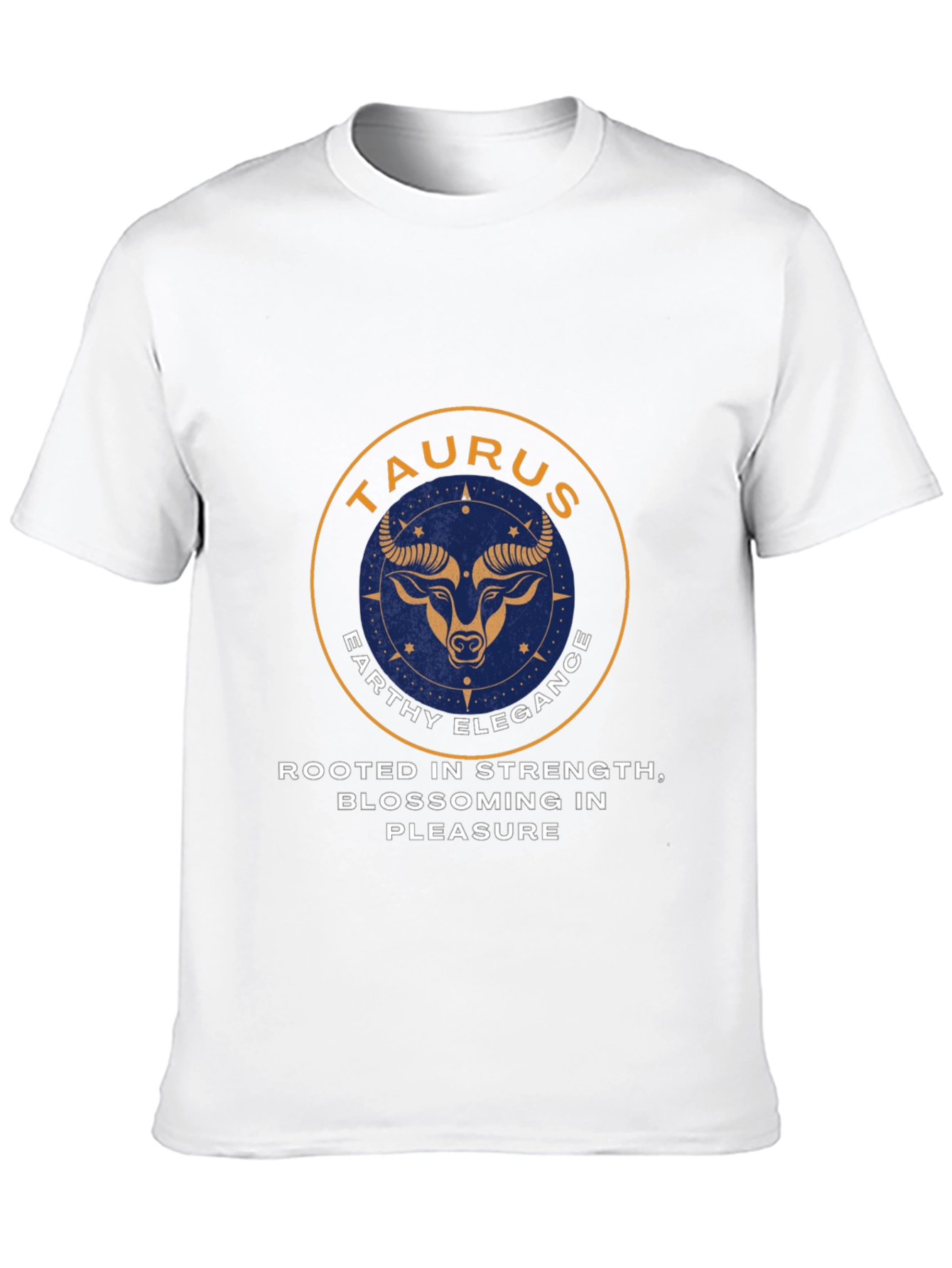 Taurus Zodiac Graphic Tee - Earthy Elegance Style