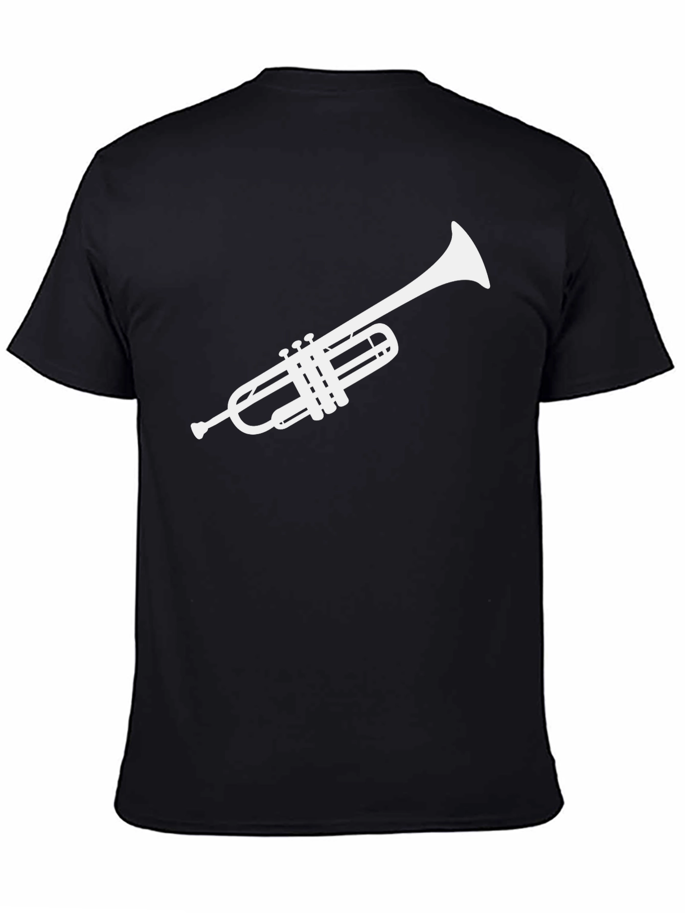 Cool Trumpet Graphic T-Shirt - Musical Instrument Tee