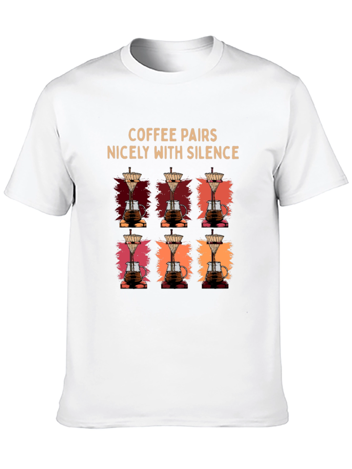 Coffee & Silence Graphic Tee