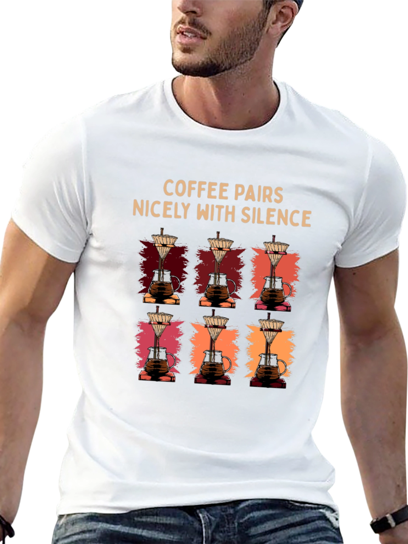Coffee & Silence Graphic Tee