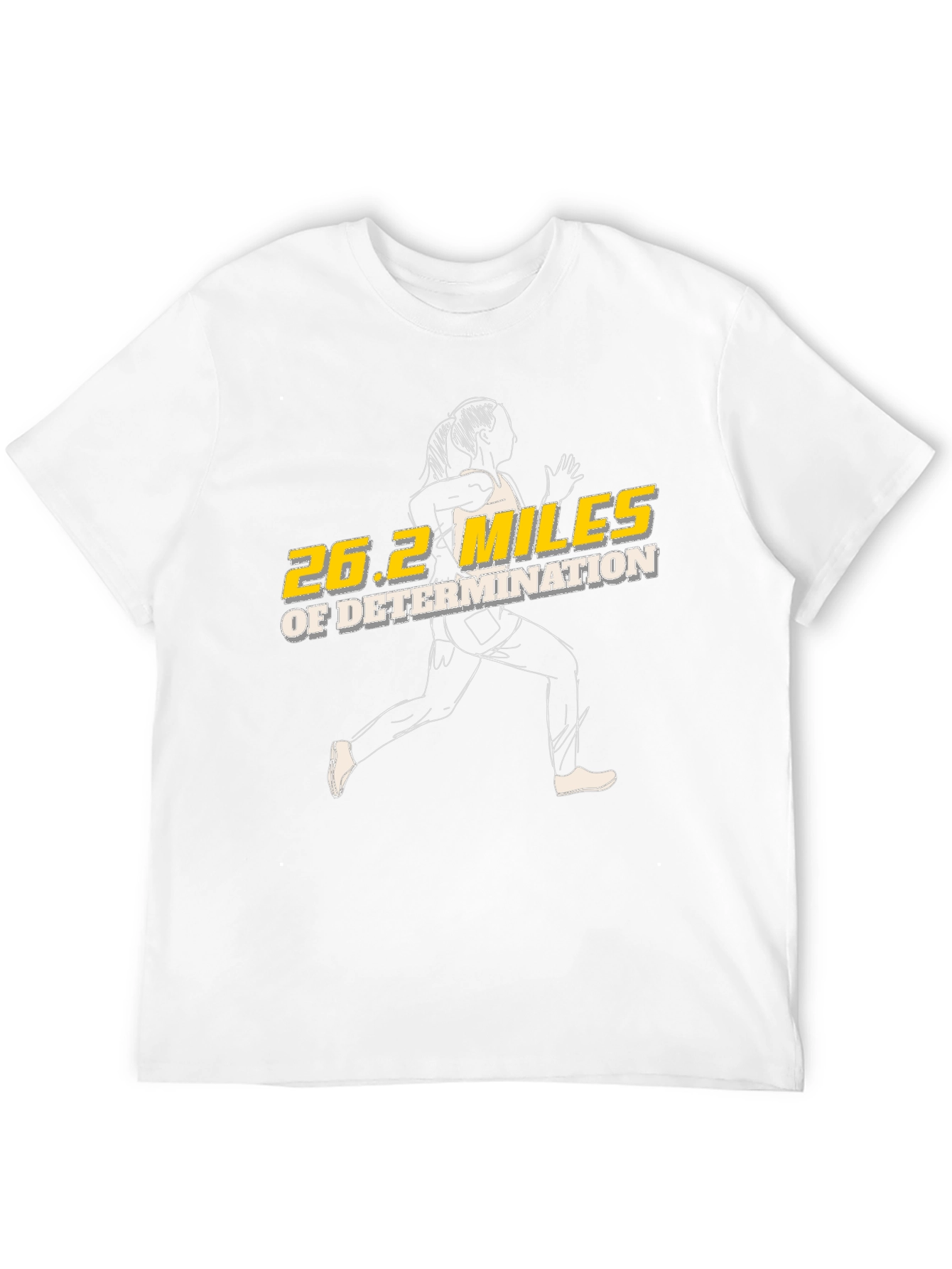 26.2 Mile Marathon Runner T-Shirt