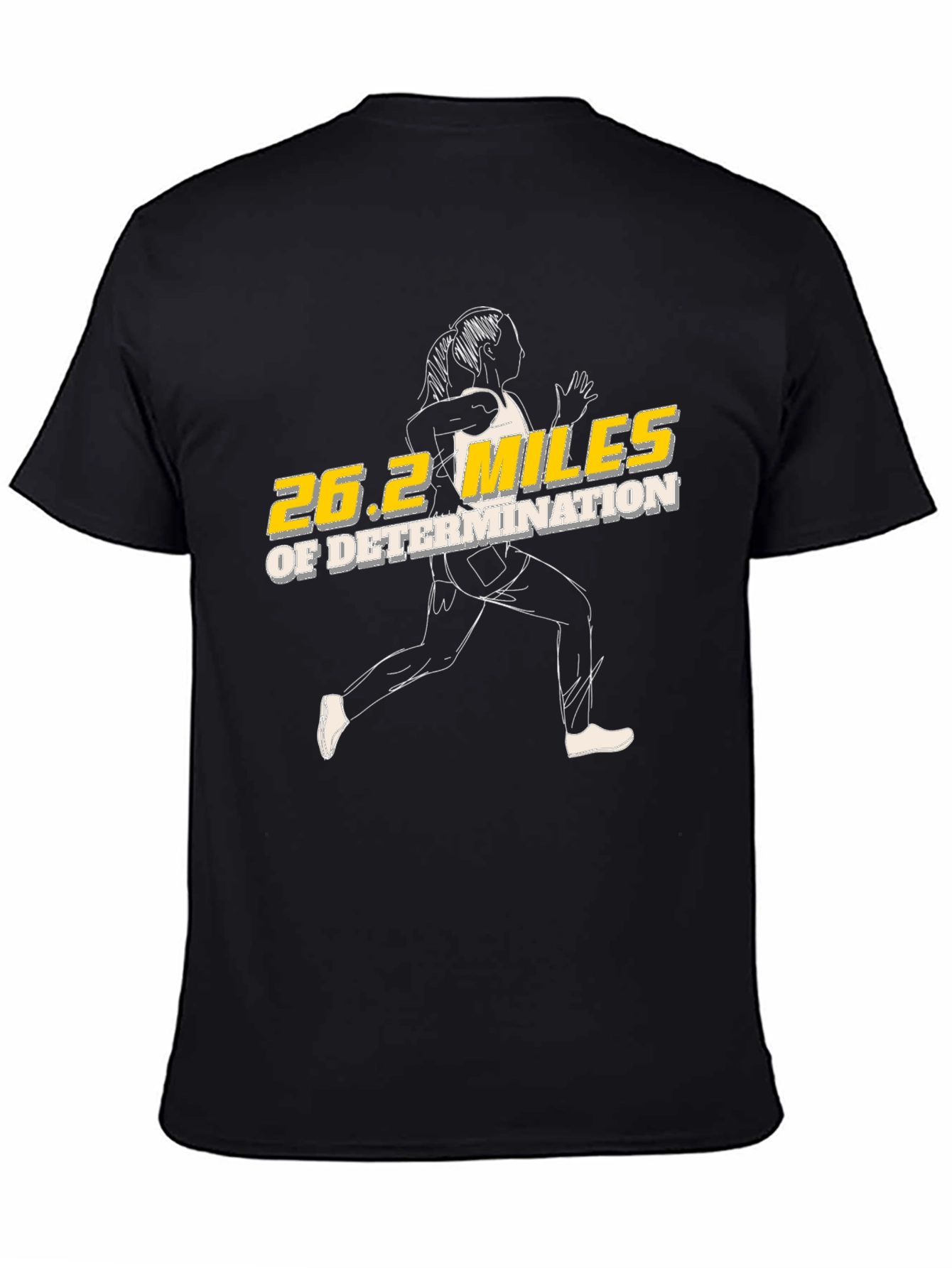 26.2 Mile Marathon Runner T-Shirt