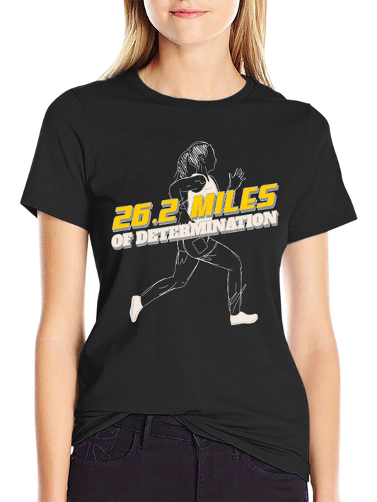 26.2 Mile Marathon Runner T-Shirt
