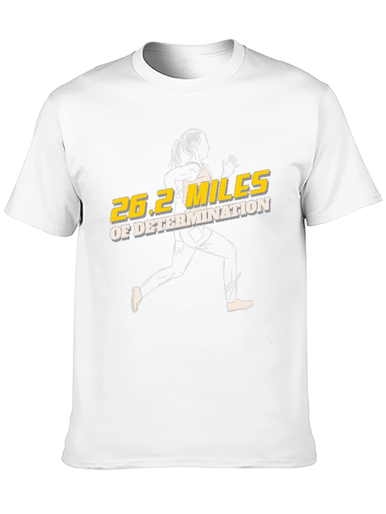26.2 Mile Marathon Runner T-Shirt