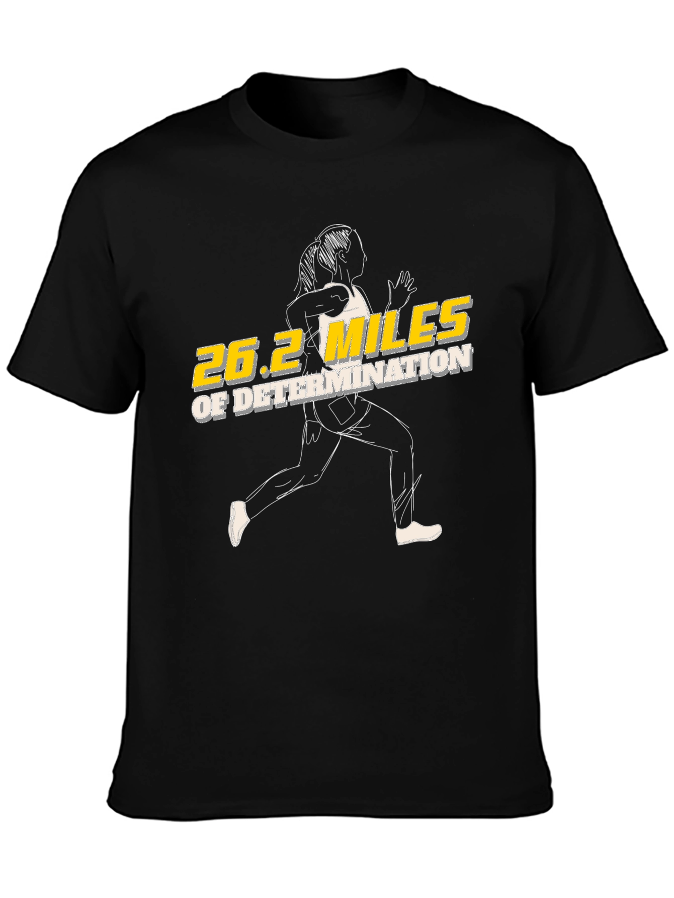 26.2 Mile Marathon Runner T-Shirt