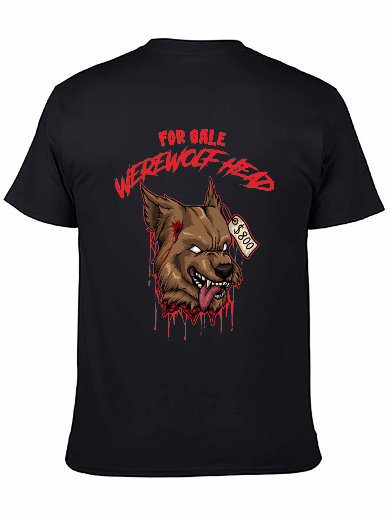 Werewolf Head For Sale T-Shirt