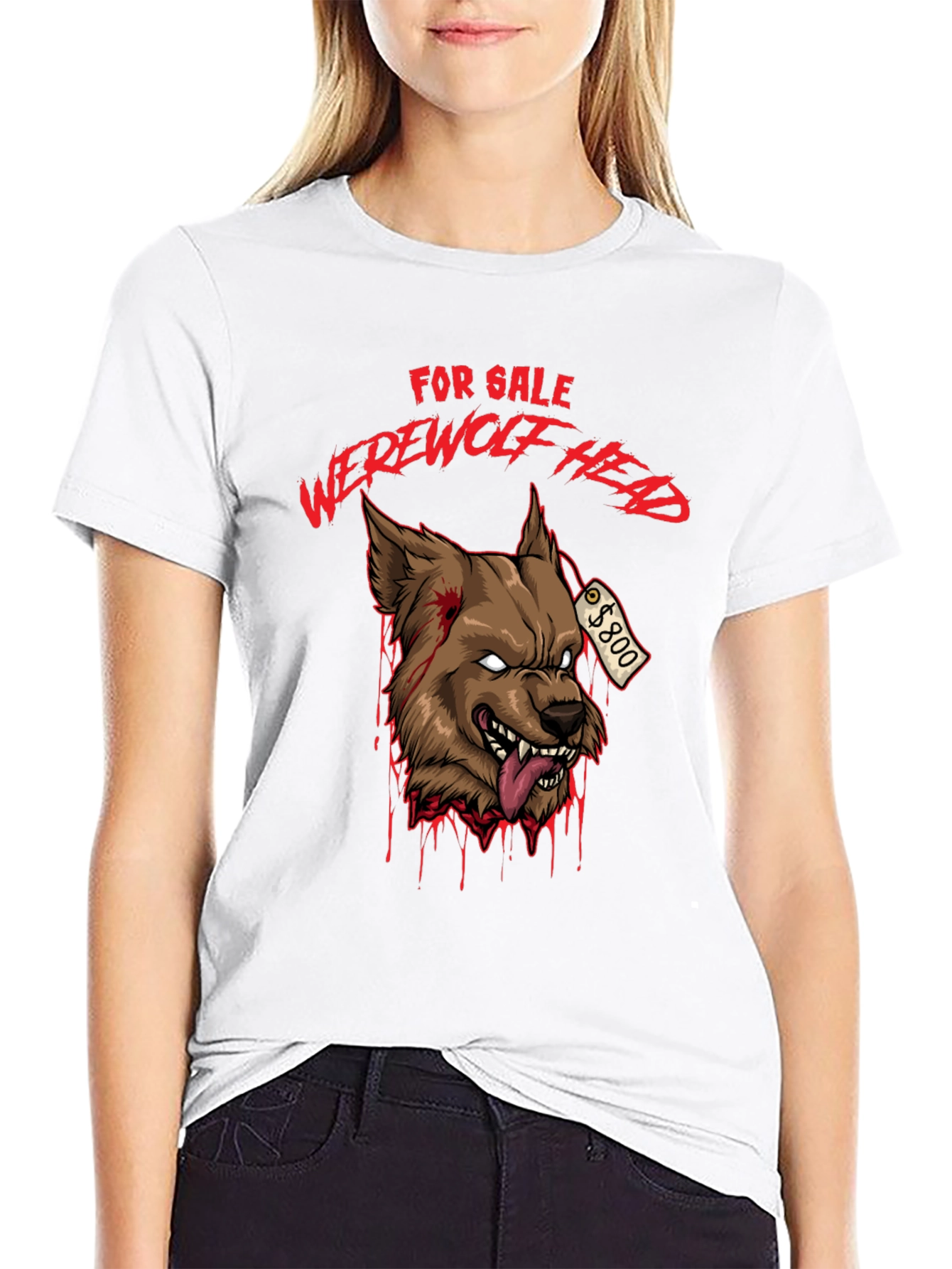 Werewolf Head For Sale T-Shirt