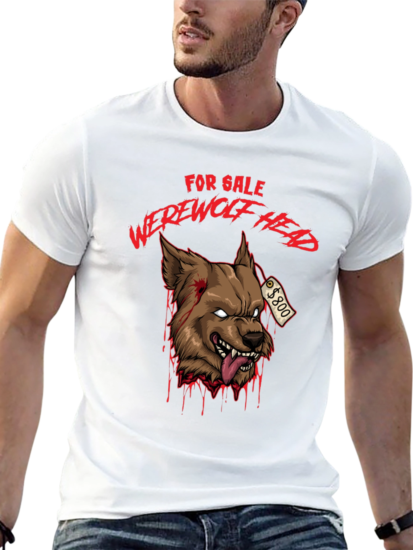 Werewolf Head For Sale T-Shirt
