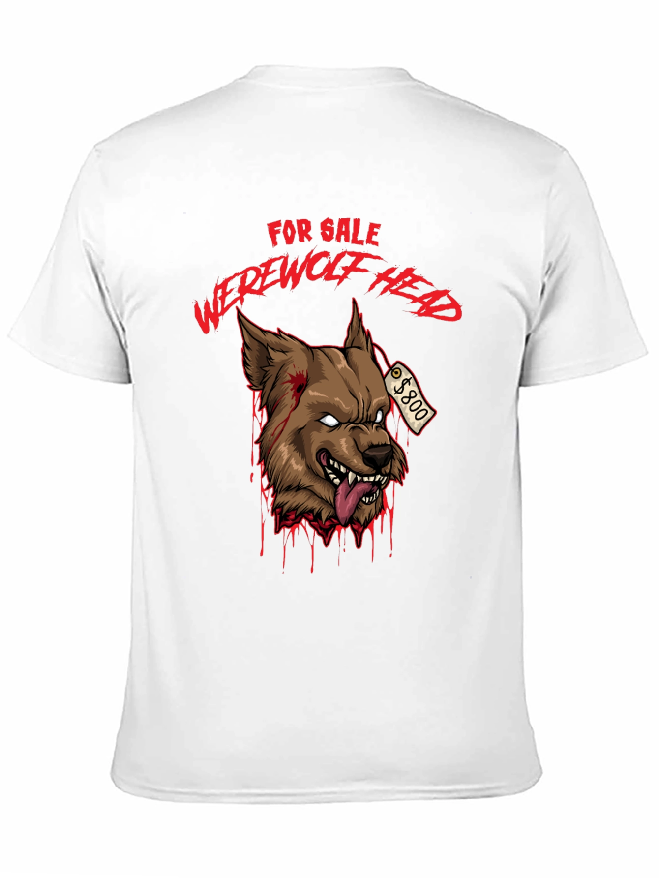 Werewolf Head For Sale T-Shirt
