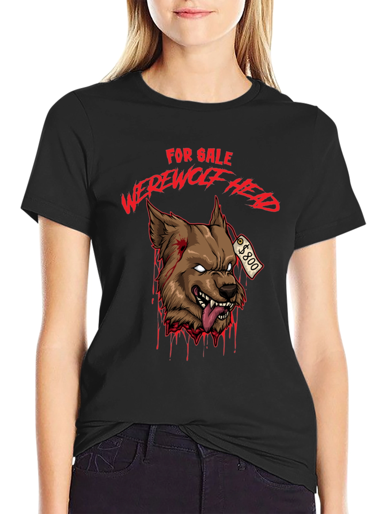 Werewolf Head For Sale T-Shirt