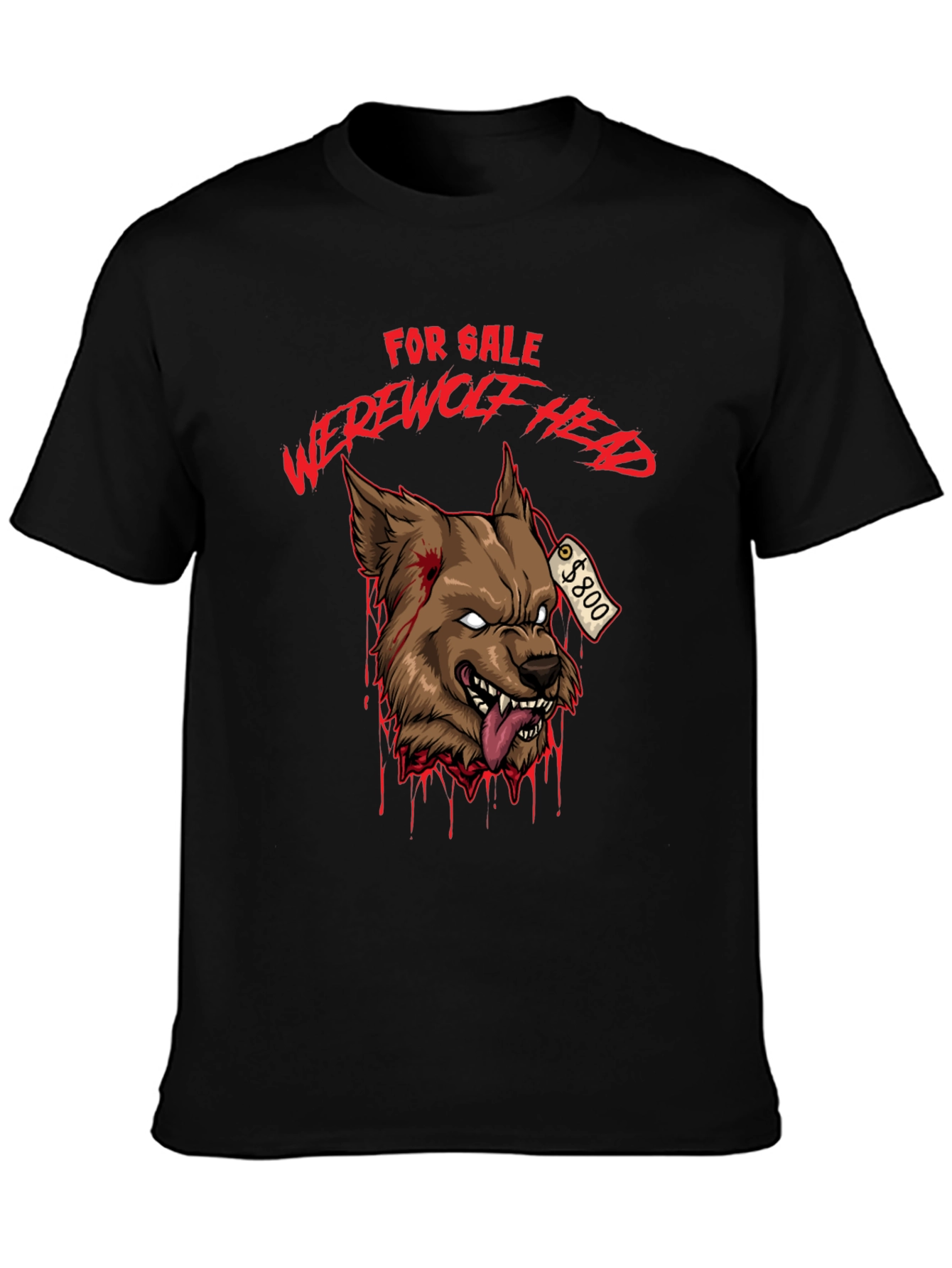 Werewolf Head For Sale T-Shirt