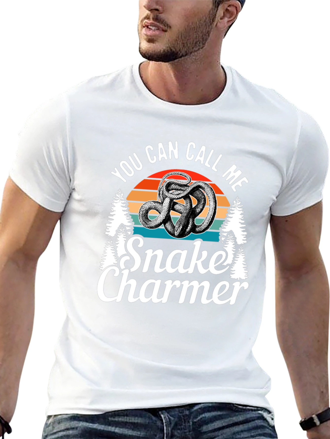 Snake Charmer Tee - Unique Design
