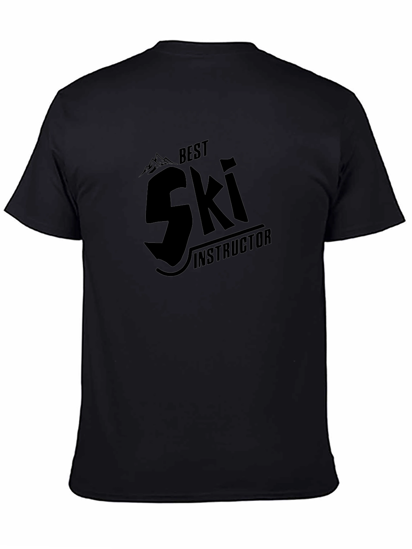 Best Ski Instructor Tee - Black