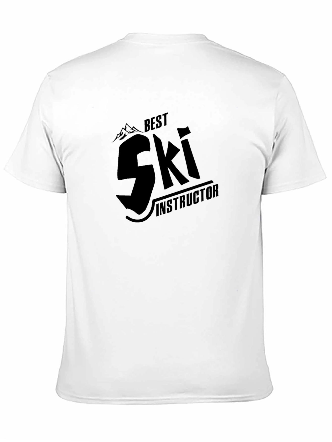 Best Ski Instructor Tee - Black