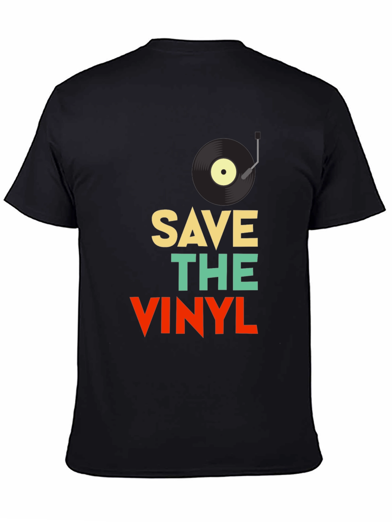 Save The Vinyl Retro Graphic Tee