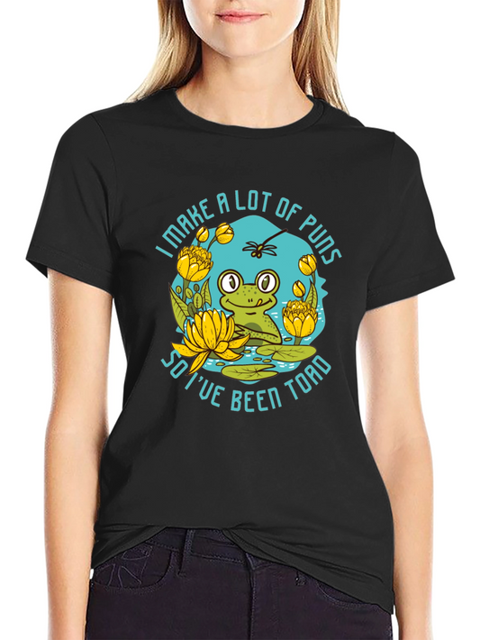 Funny Pun T-Shirt - I Make A Lot of Puns...