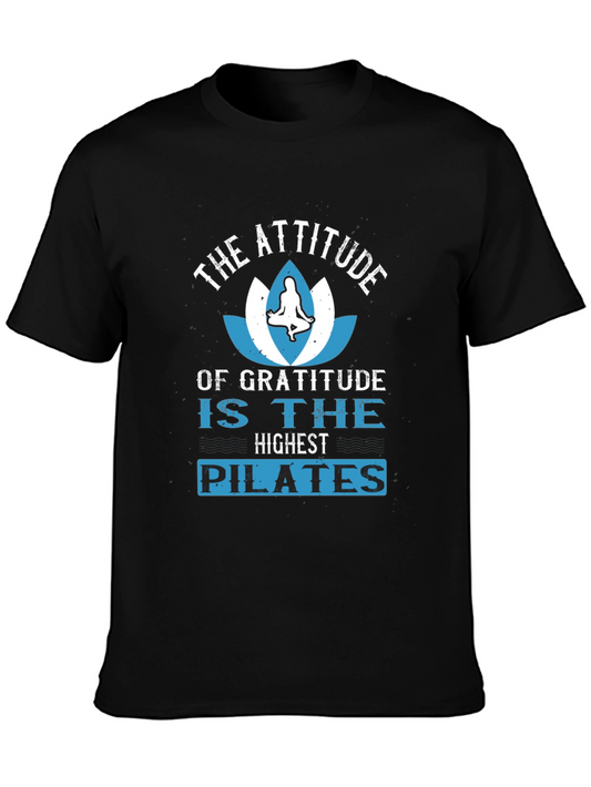 Gratitude Pilates T-Shirt - Attitude Graphic Tee