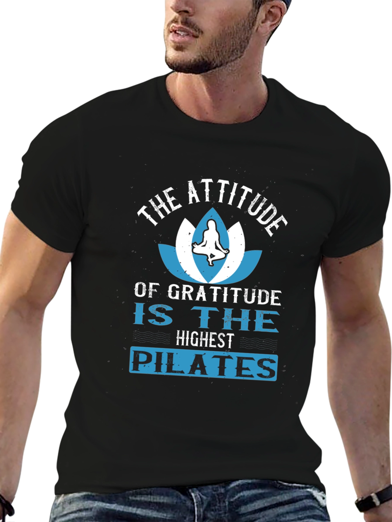 Gratitude Pilates T-Shirt - Attitude Graphic Tee
