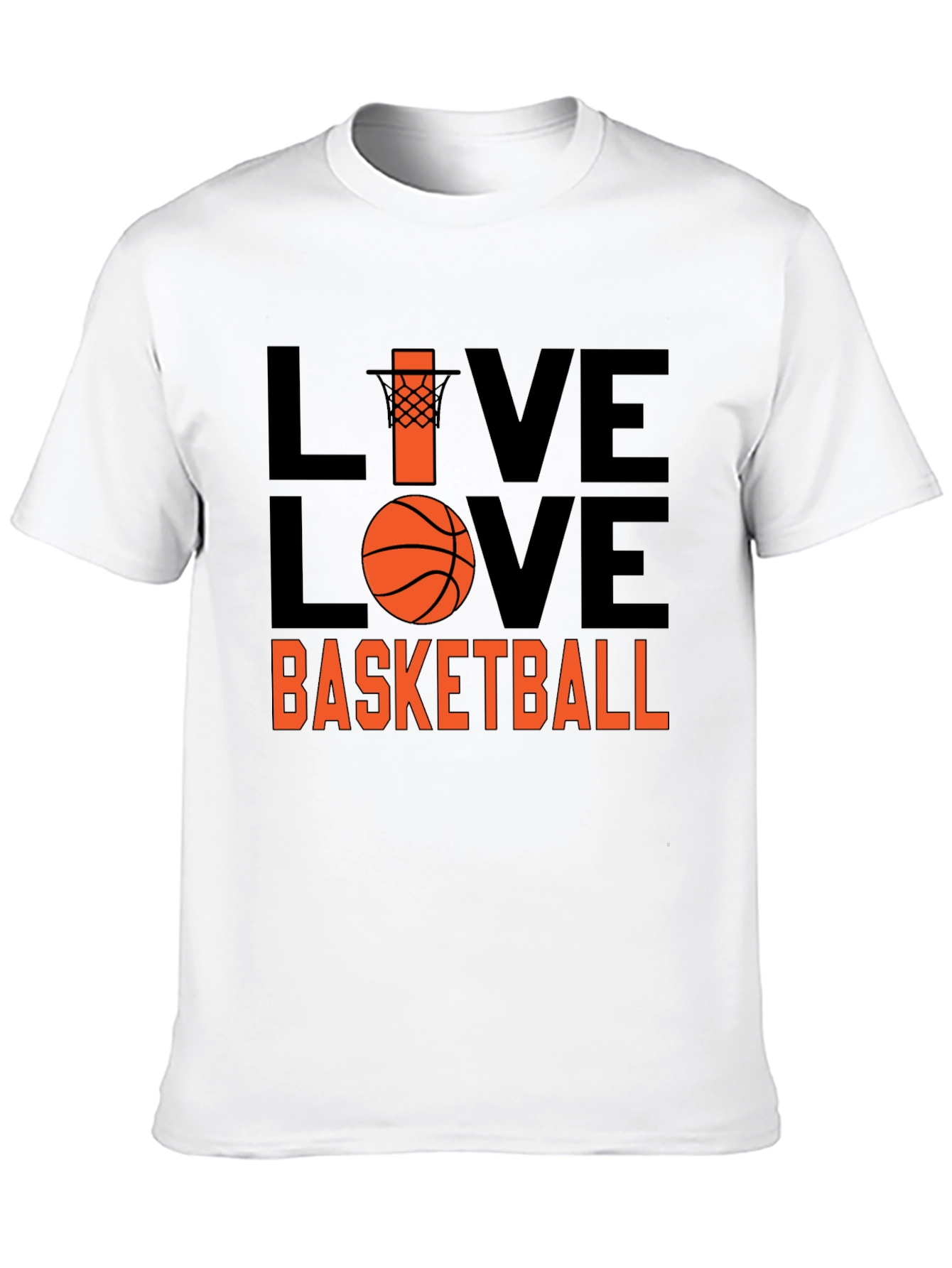 Live Love Basketball Graphic T-Shirt