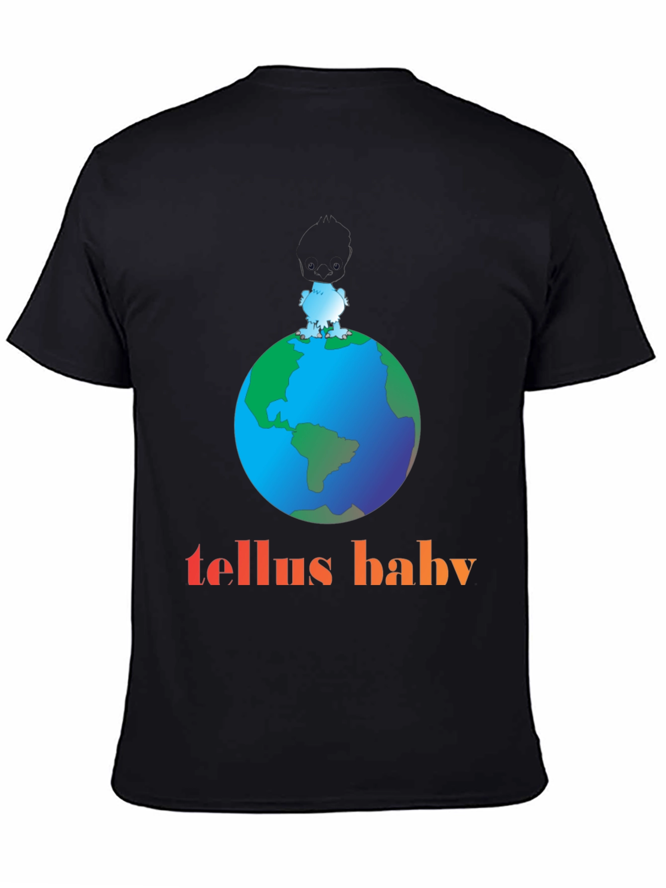 Tellus Baby Graphic T-Shirt - Earth Design