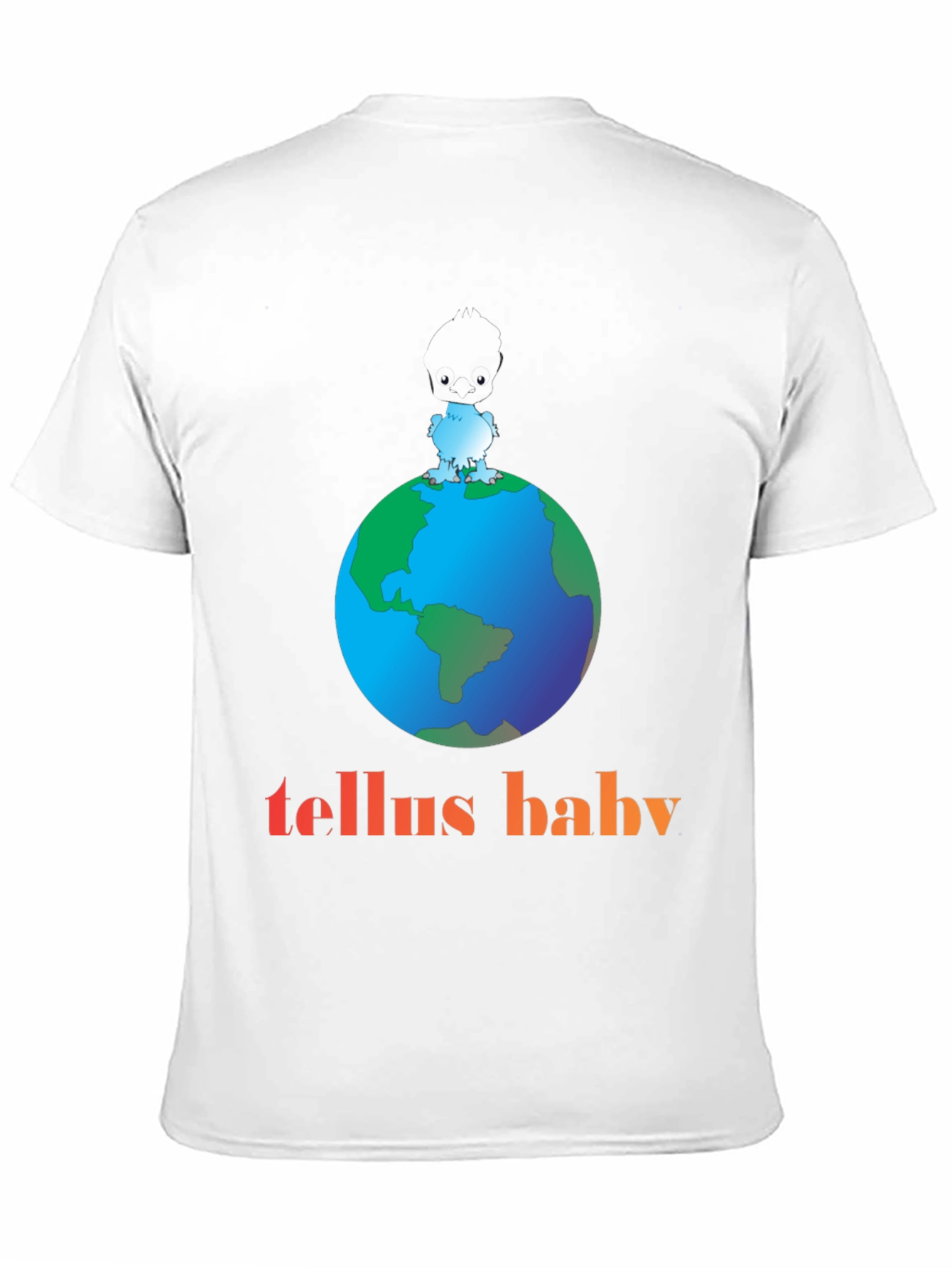 Tellus Baby Graphic T-Shirt - Earth Design