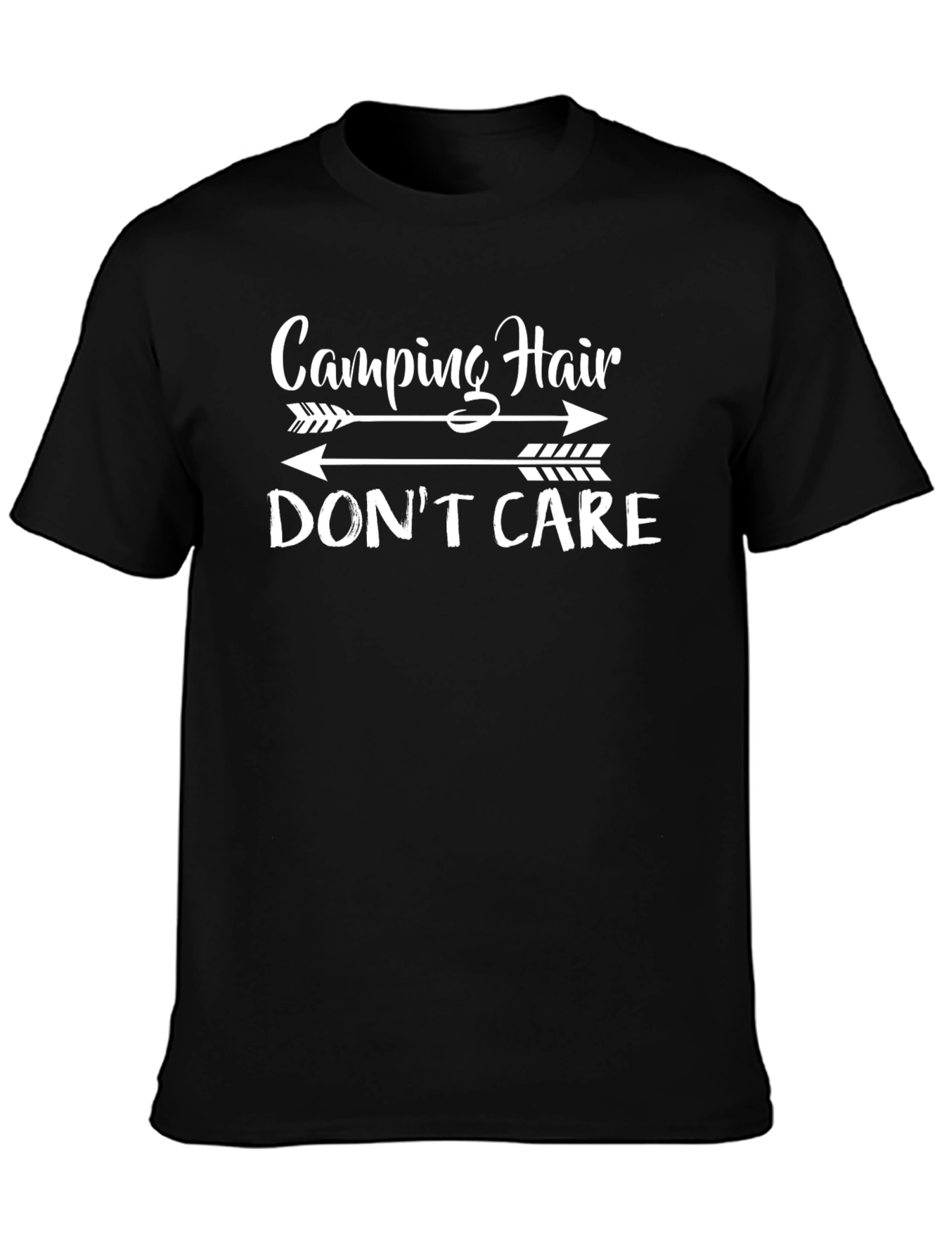 Camping Hair Dont Care T-Shirt