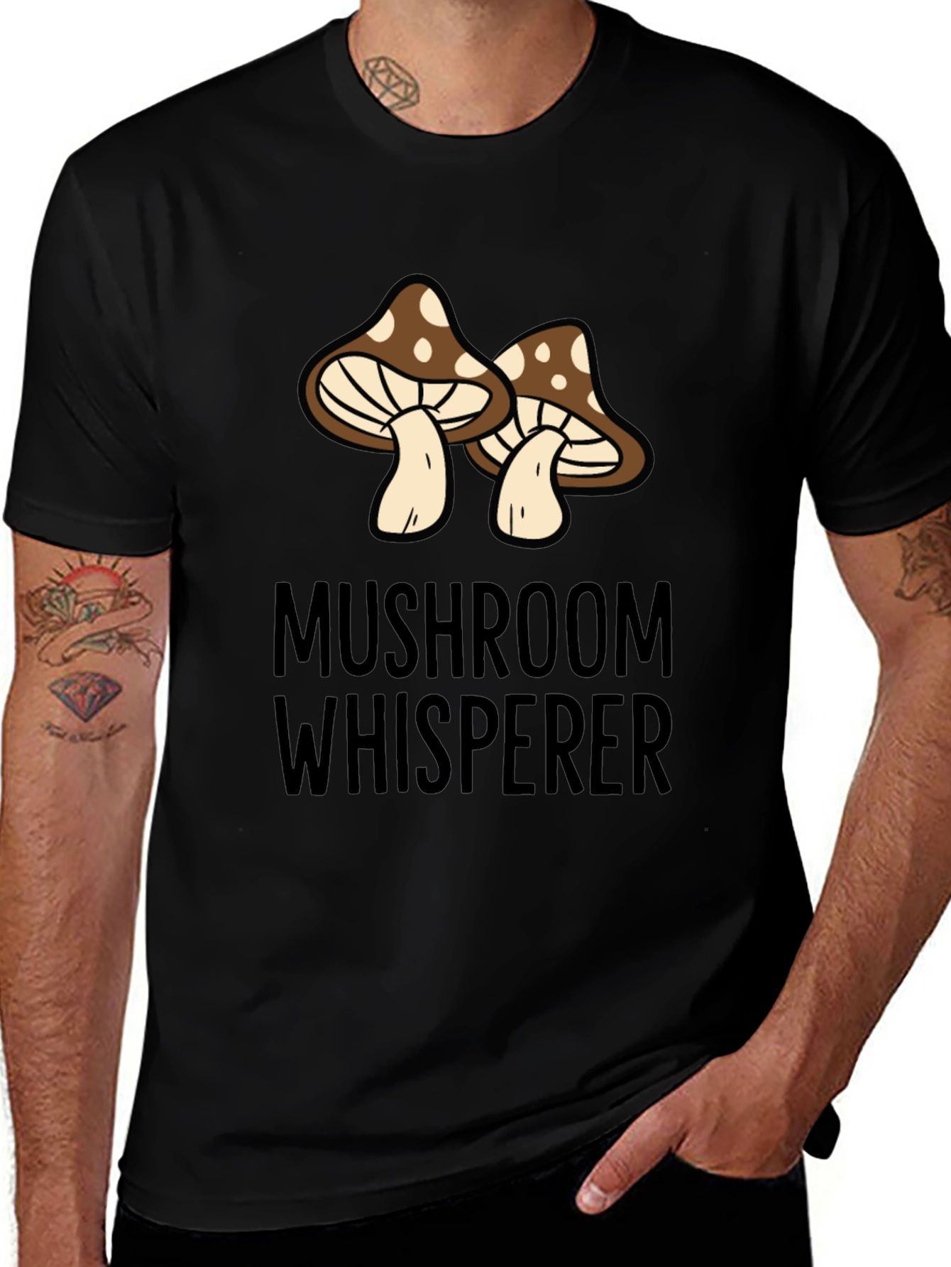 Mushroom Whisperer Graphic T-Shirt