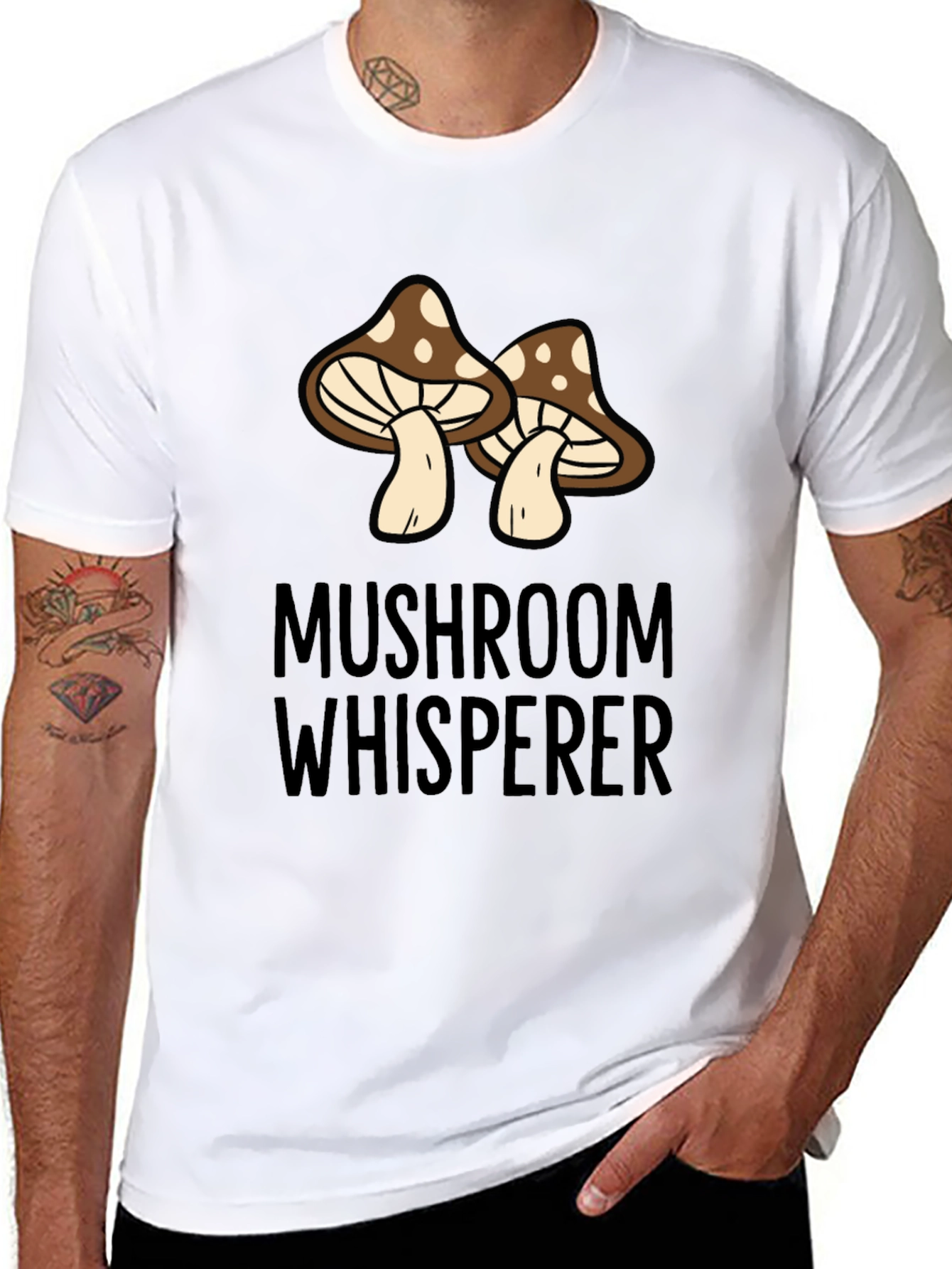 Mushroom Whisperer Graphic T-Shirt