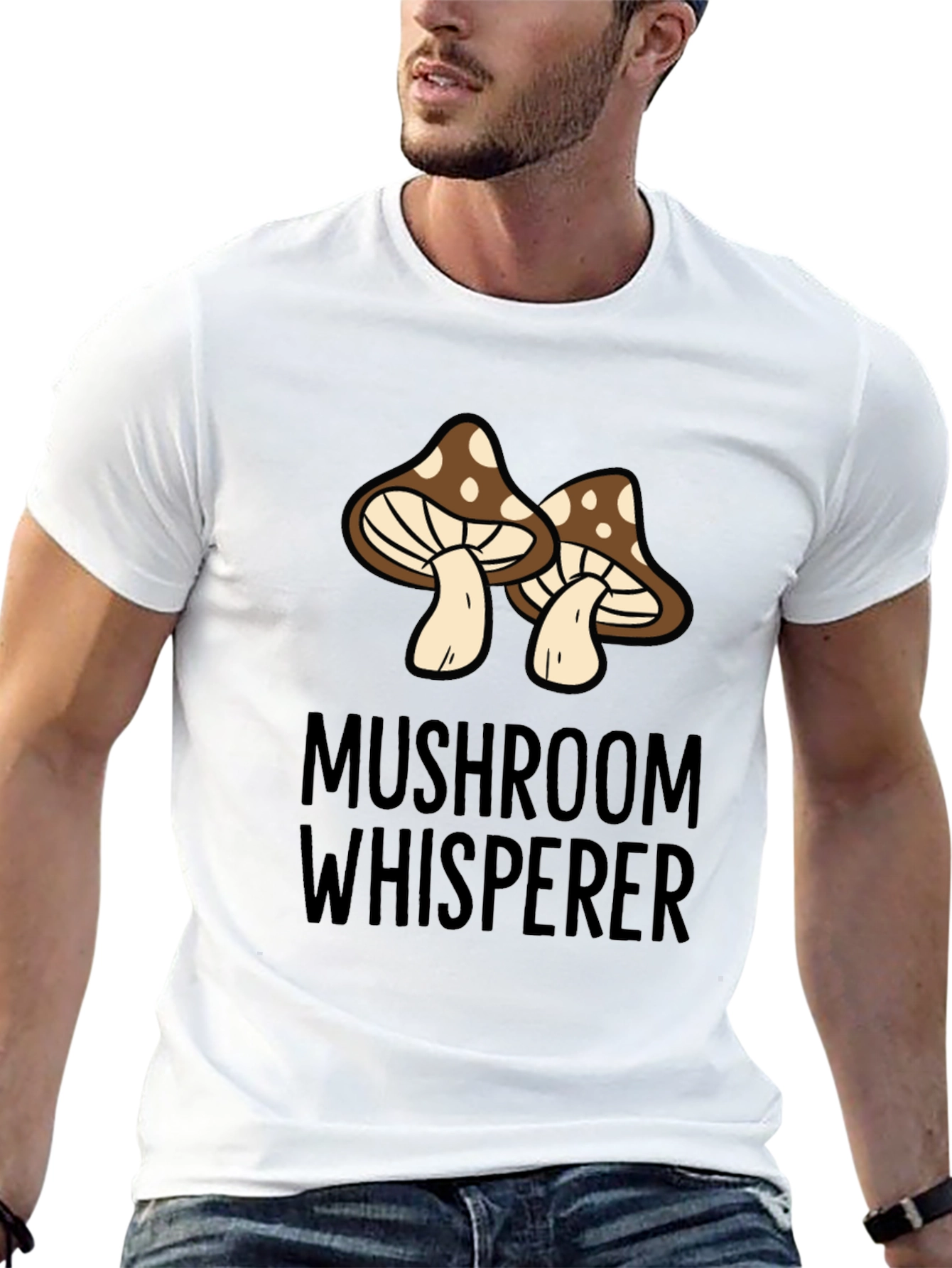 Mushroom Whisperer Graphic T-Shirt