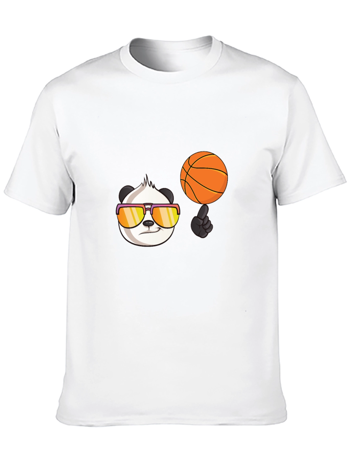 Cool Panda Basketball T-Shirt