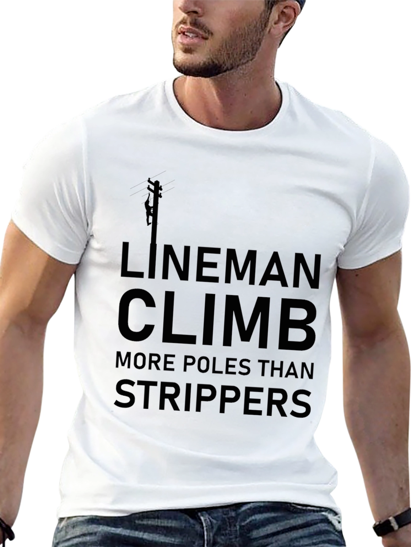 Lineman Climb More Poles T-Shirt