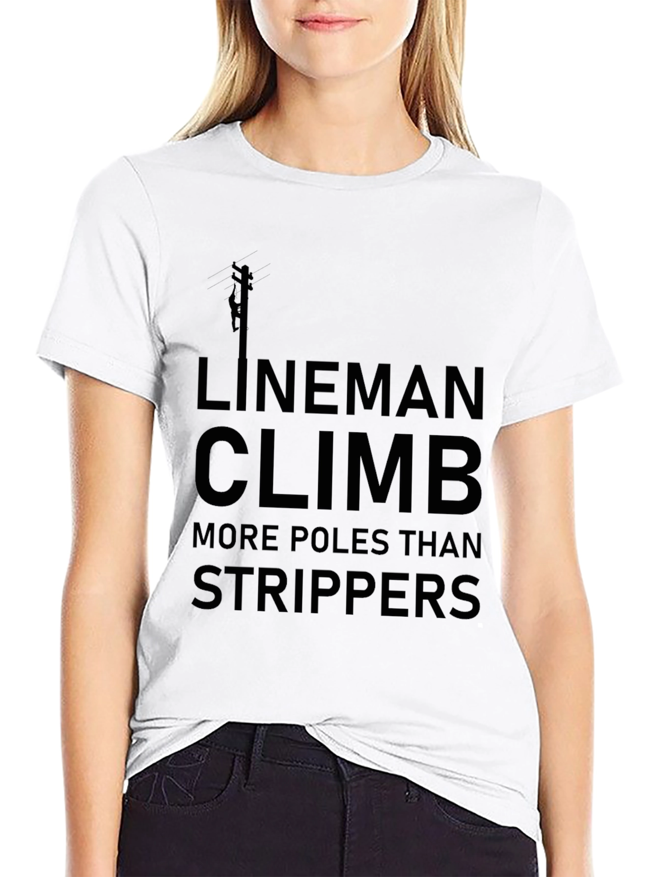 Lineman Climb More Poles T-Shirt
