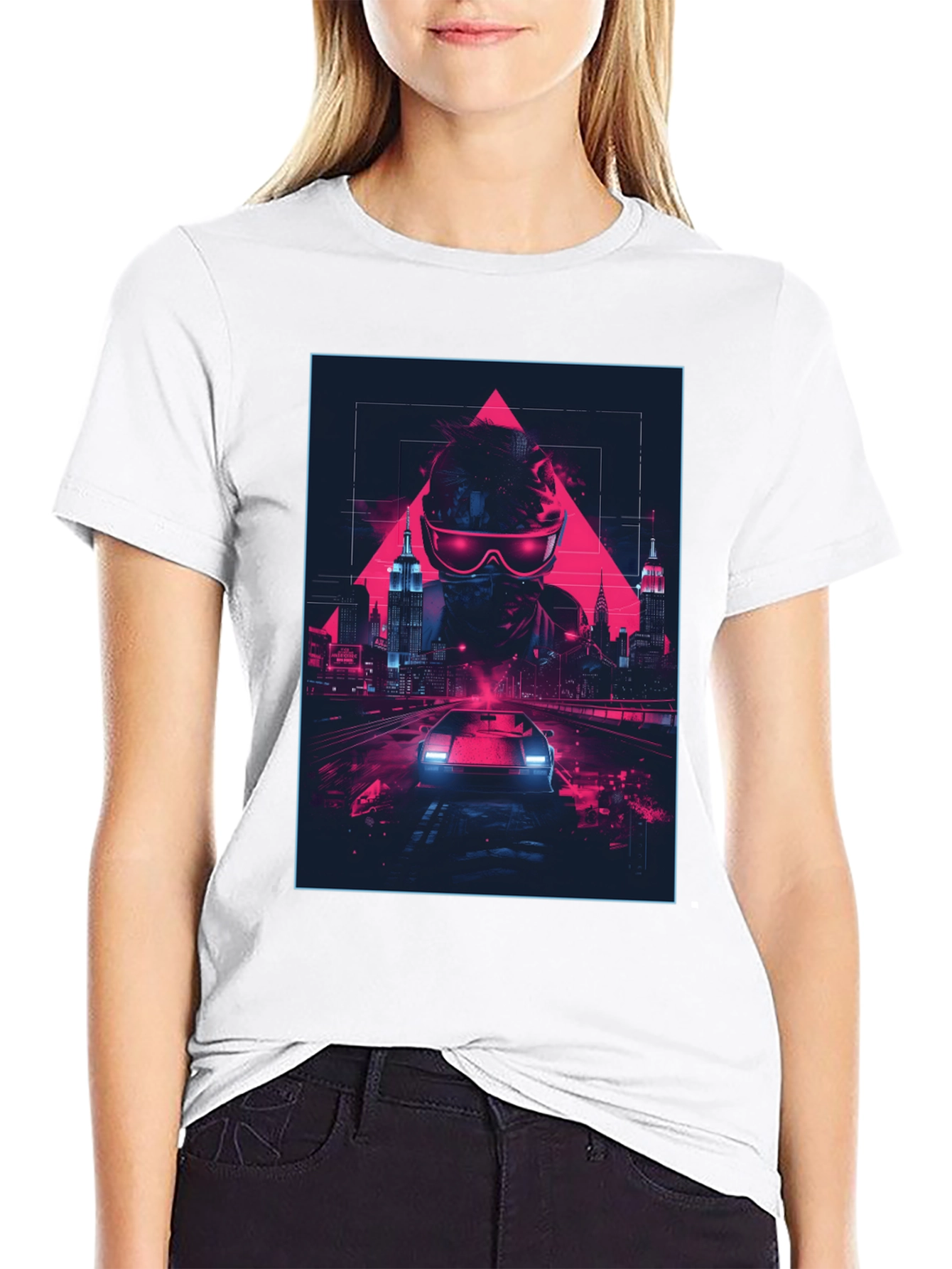 Retro Wave T-Shirt - Synthwave Style