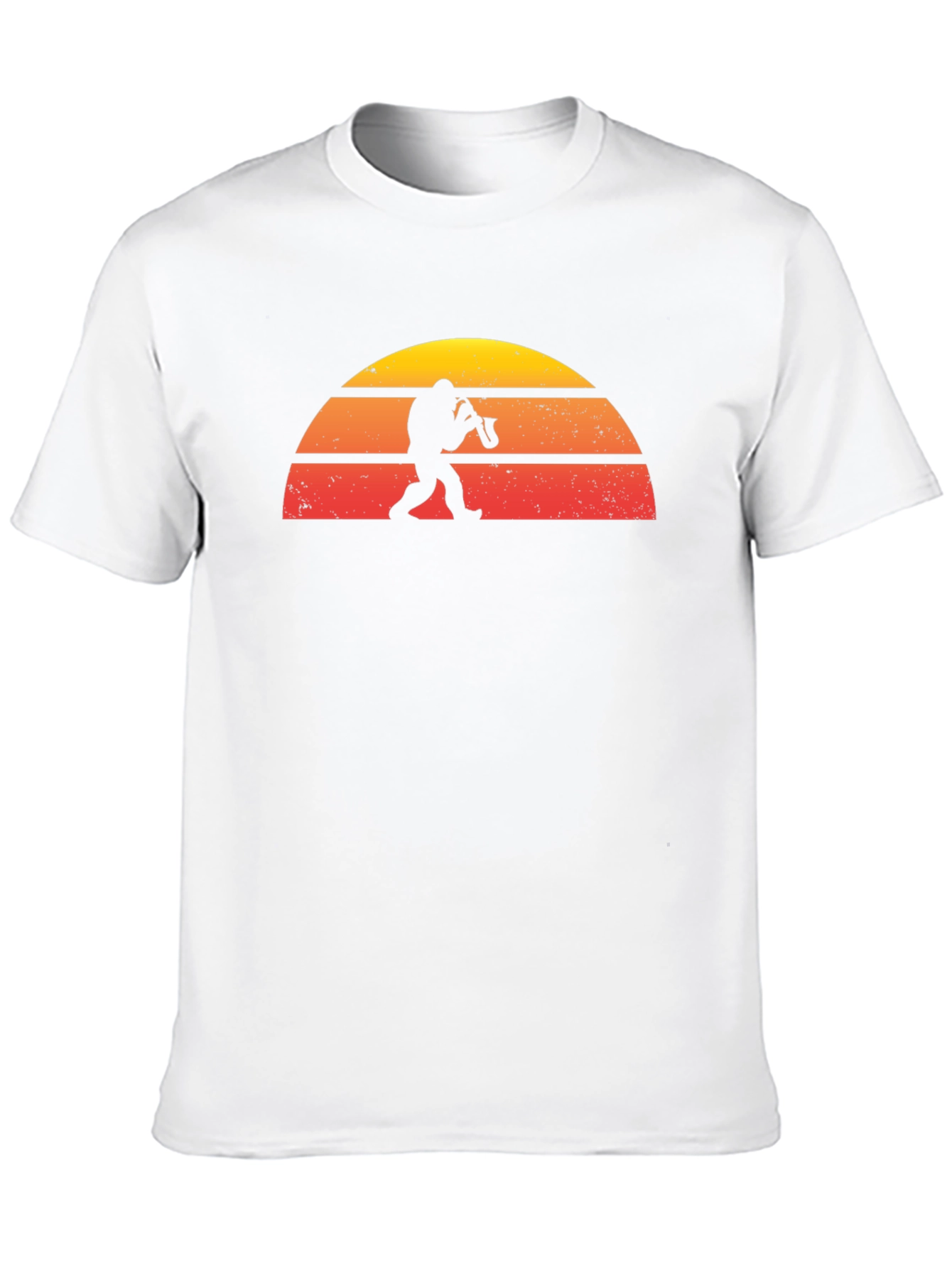 Saxophone Sasquatch Sunset Graphic Tee