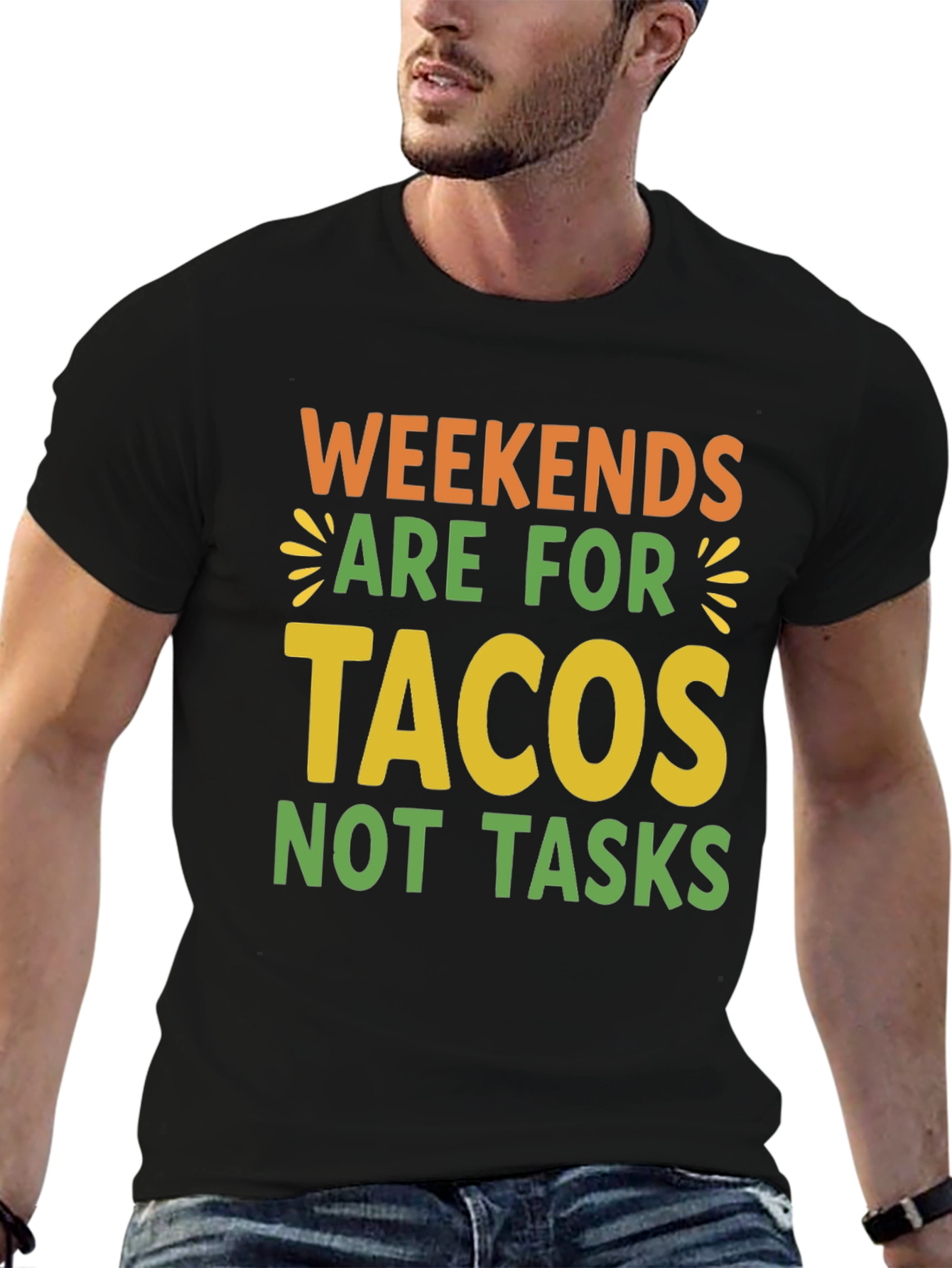 Weekends Are For Tacos Graphic Tee