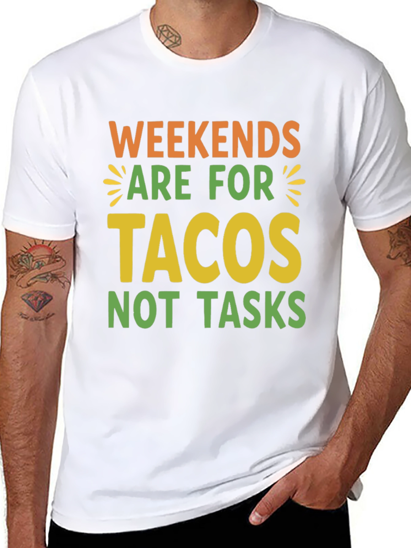 Weekends Are For Tacos Graphic Tee