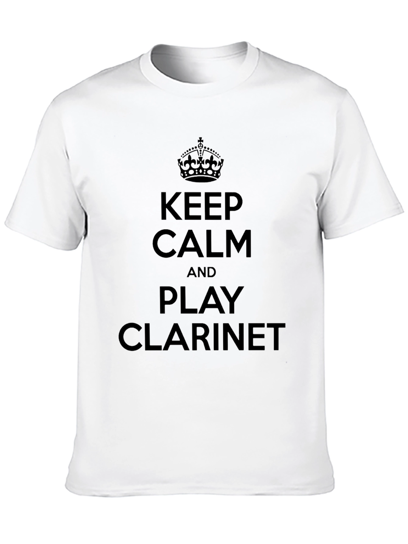 Keep Calm and Play Clarinet T-Shirt - Musician Apparel