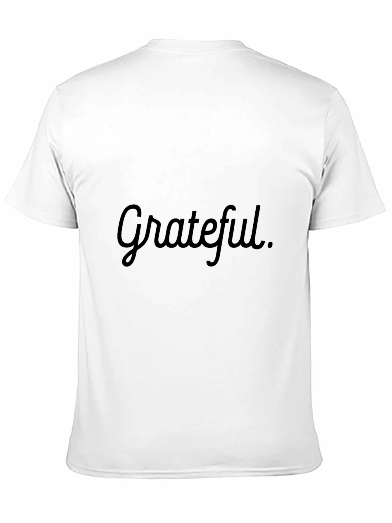 Grateful Black T-Shirt - Soft & Stylish
