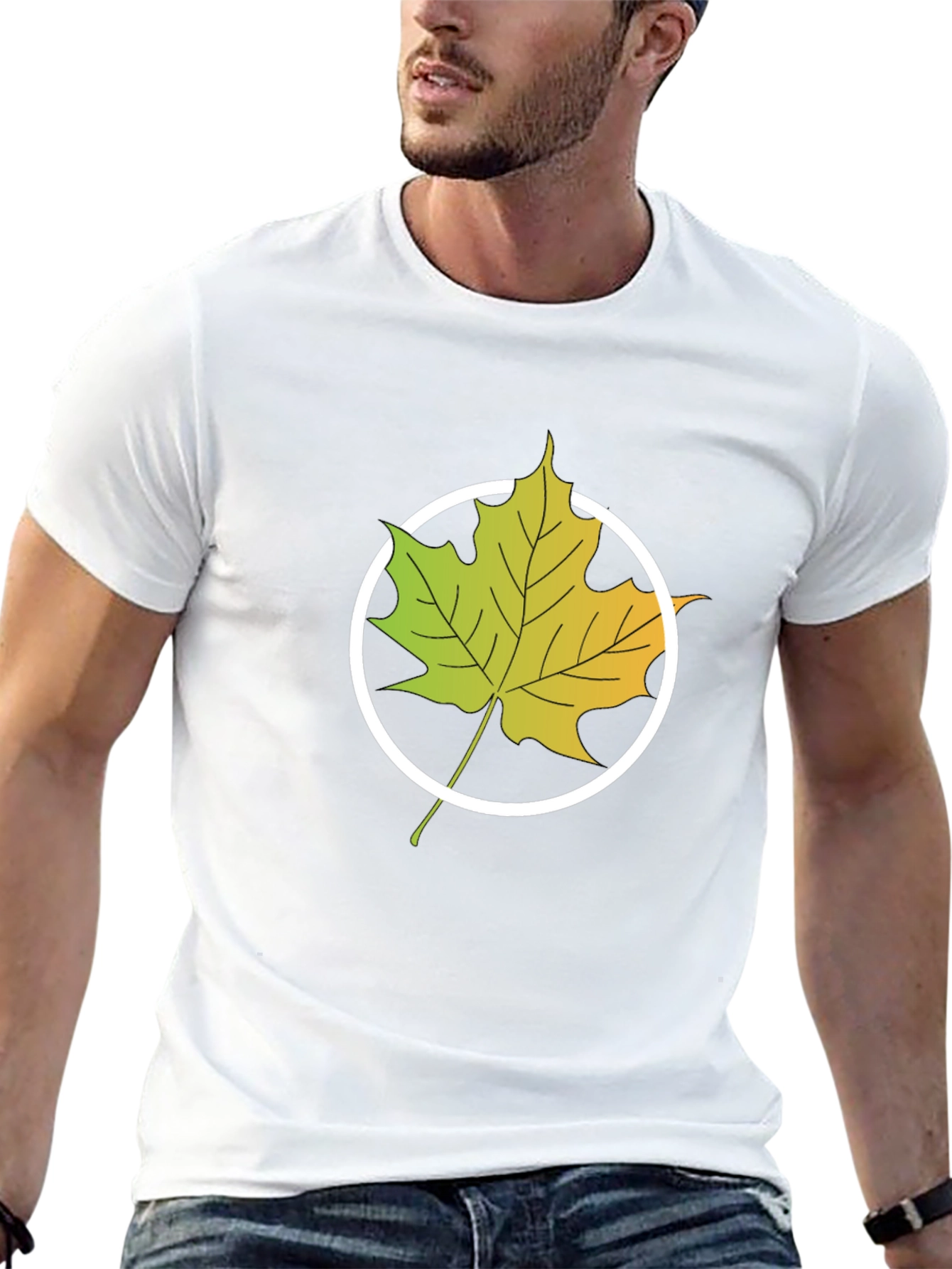Maple Leaf Graphic Tee - Stylish & Comfortable
