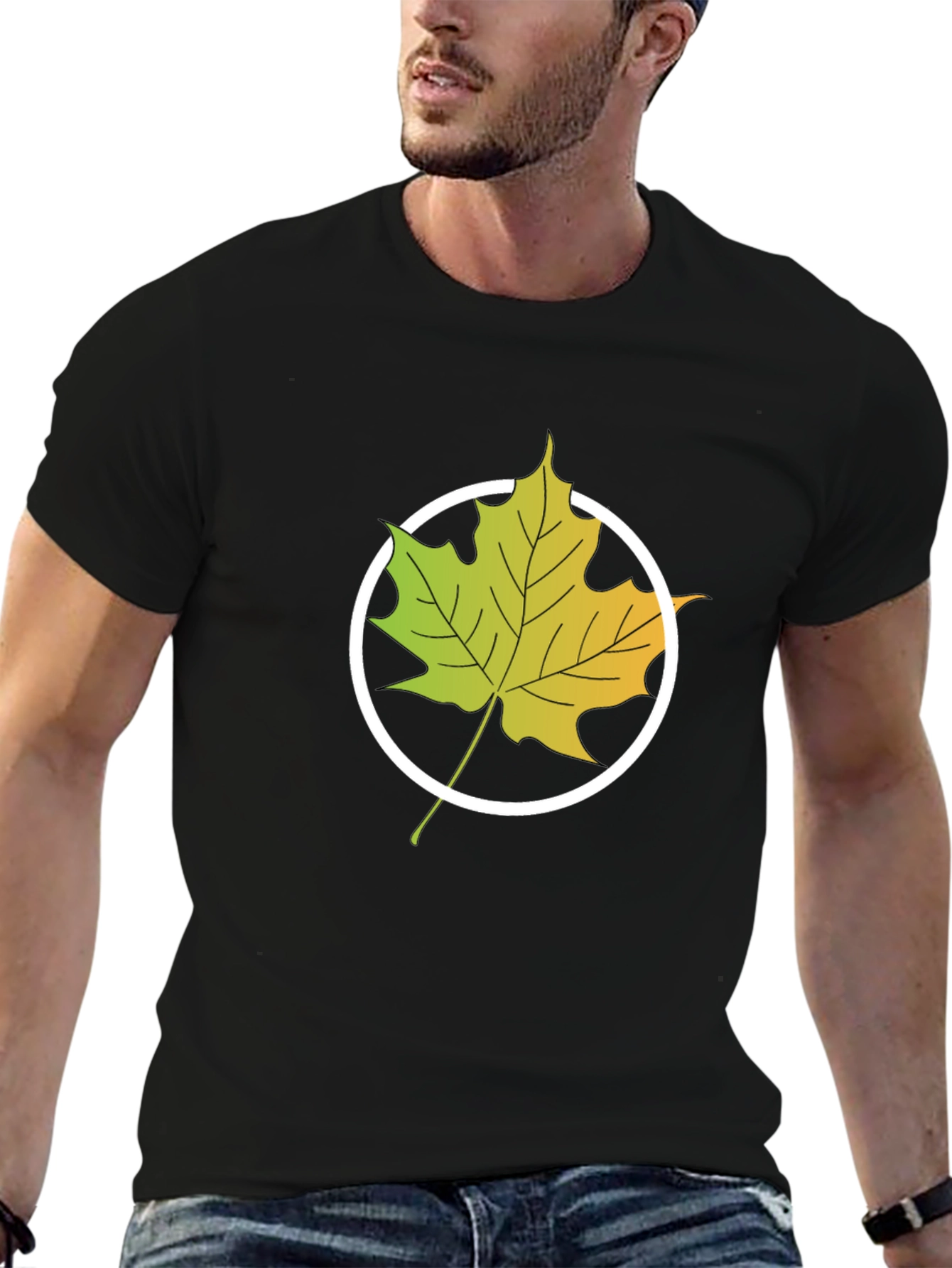 Maple Leaf Graphic Tee - Stylish & Comfortable