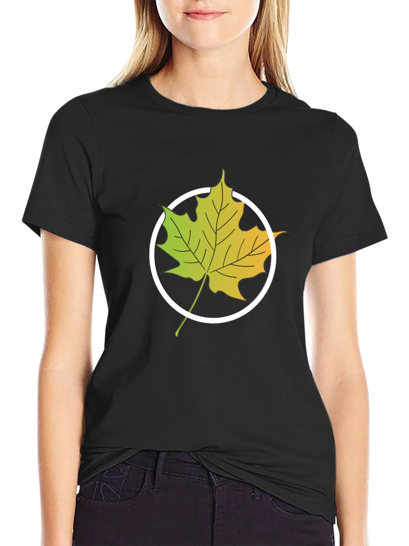 Maple Leaf Graphic Tee - Stylish & Comfortable