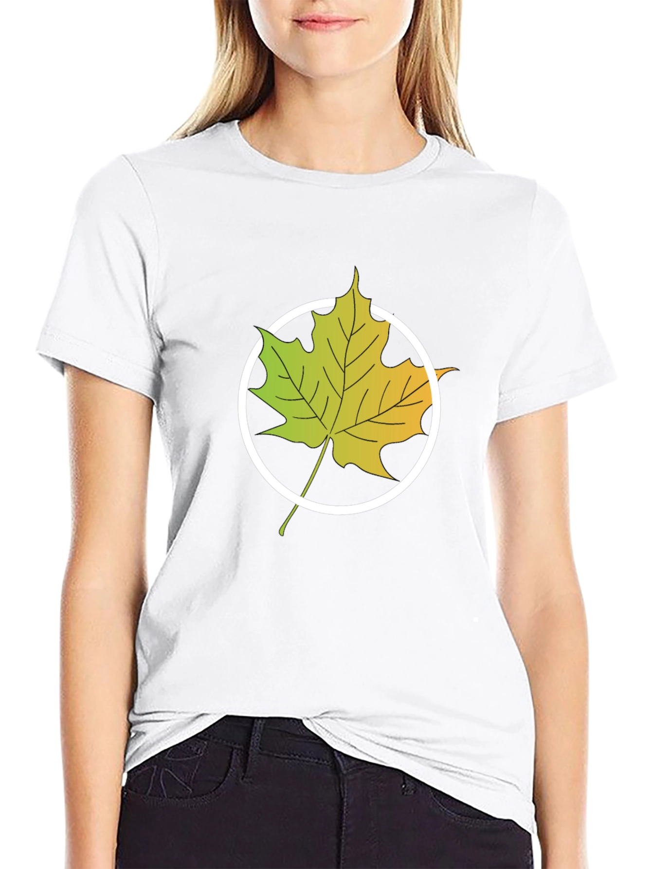 Maple Leaf Graphic Tee - Stylish & Comfortable