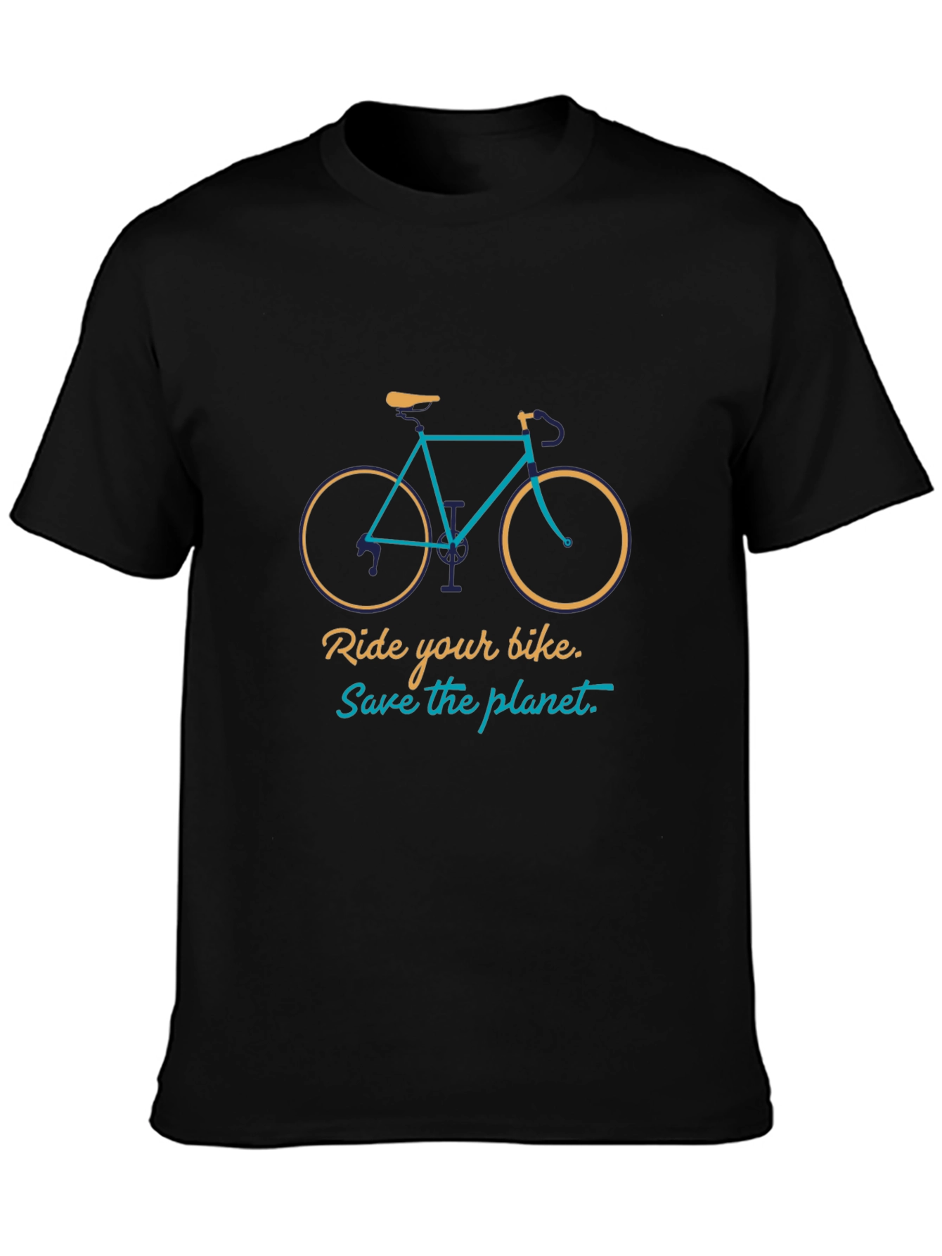 Ride Your Bike T-Shirt - Save the Planet