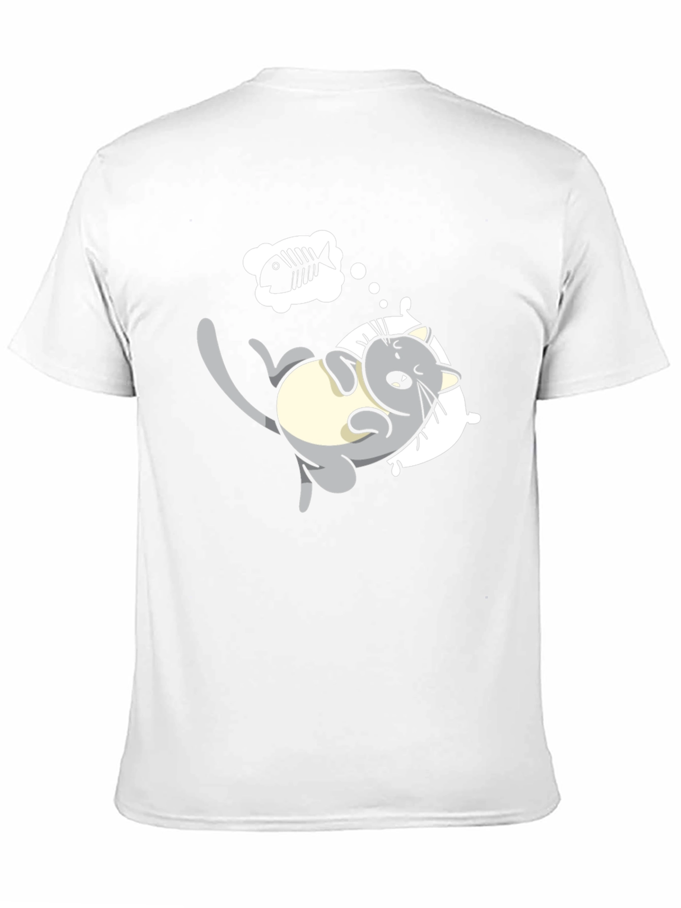 Dreaming Cat Graphic T-Shirt