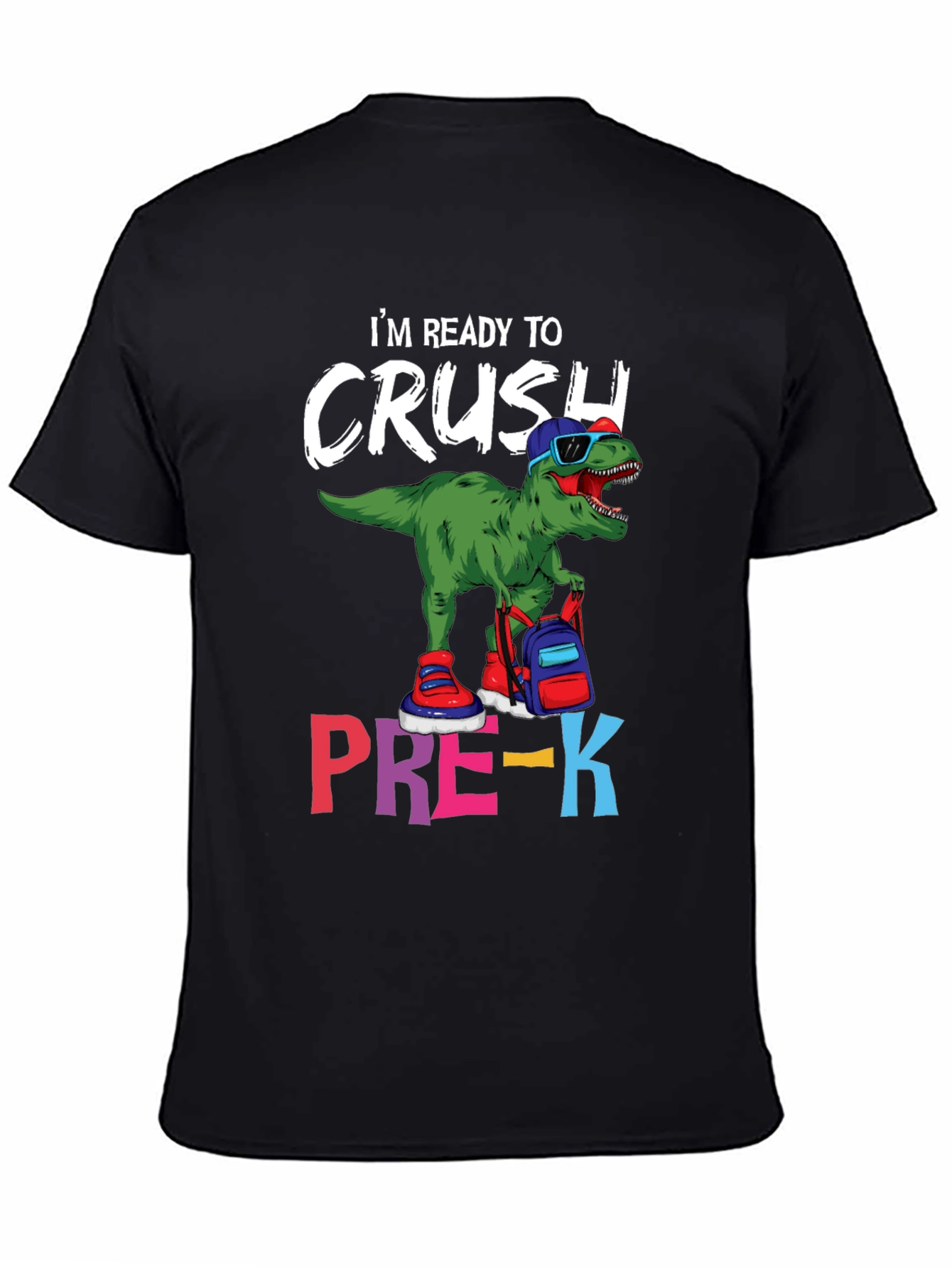Ready to Crush Pre-K Dinosaur T-Shirt
