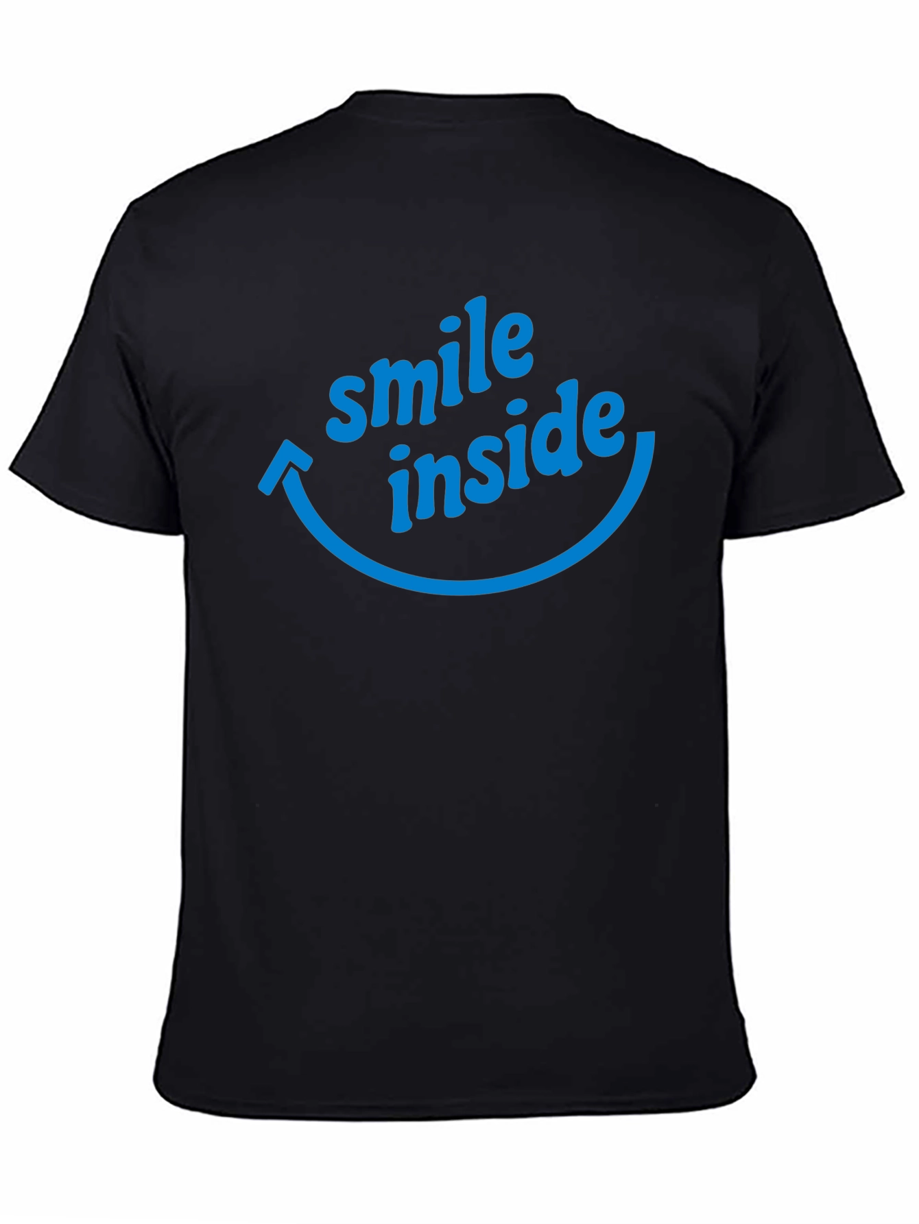 Smile Inside Graphic T-Shirt - Black