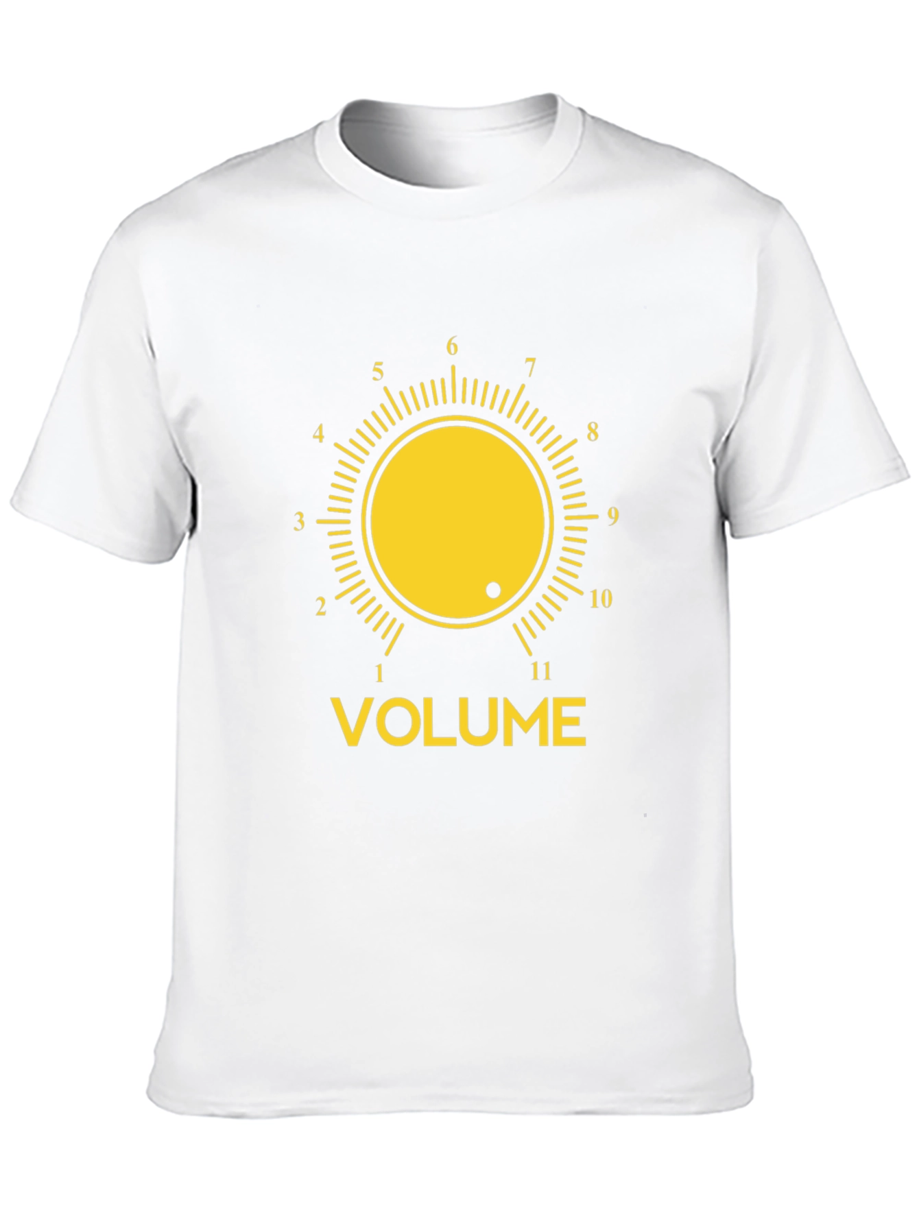Volume Knob T-Shirt - Black Graphic Tee
