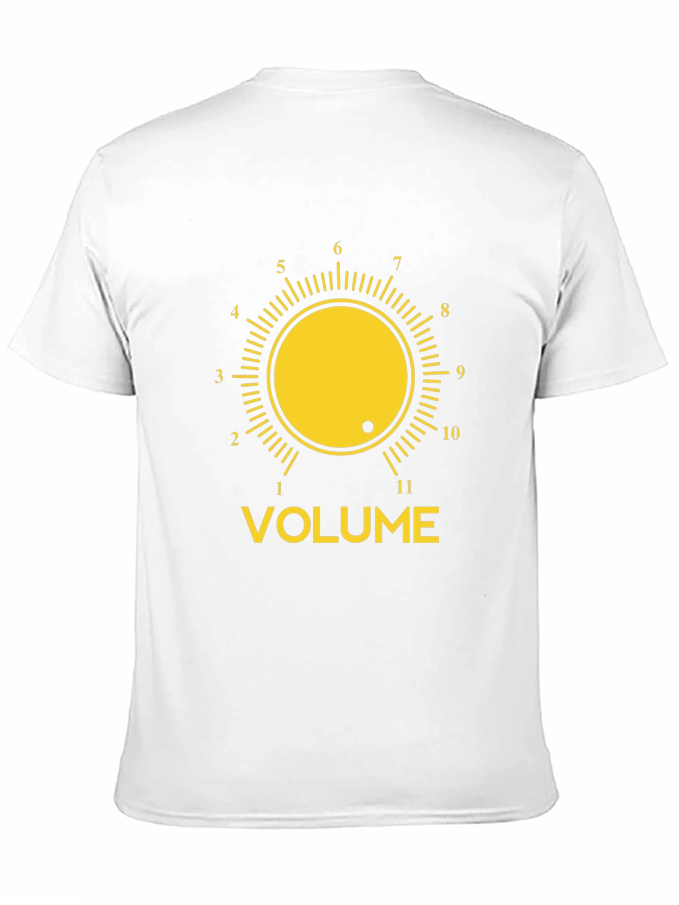 Volume Knob T-Shirt - Black Graphic Tee