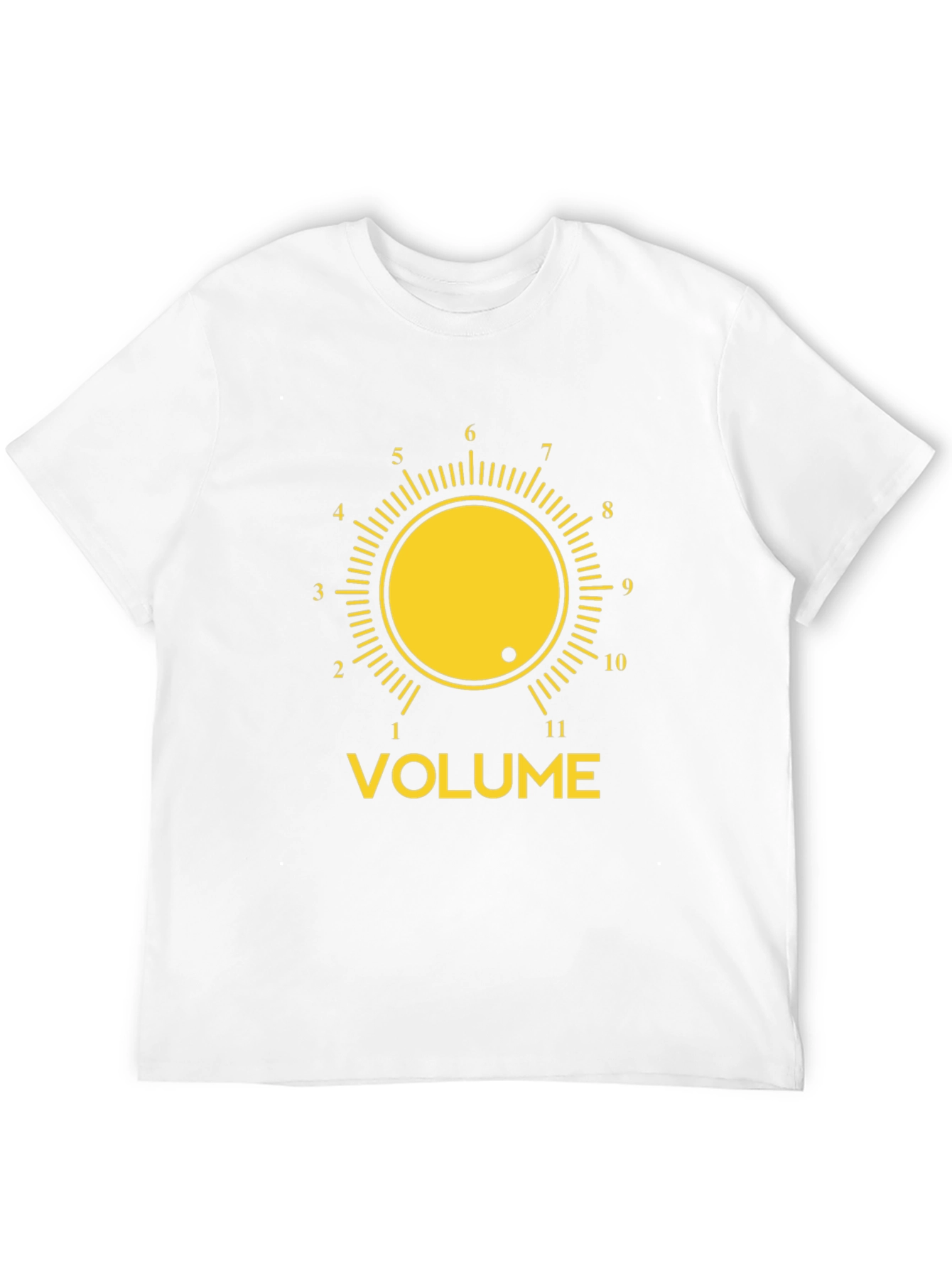 Volume Knob T-Shirt - Black Graphic Tee