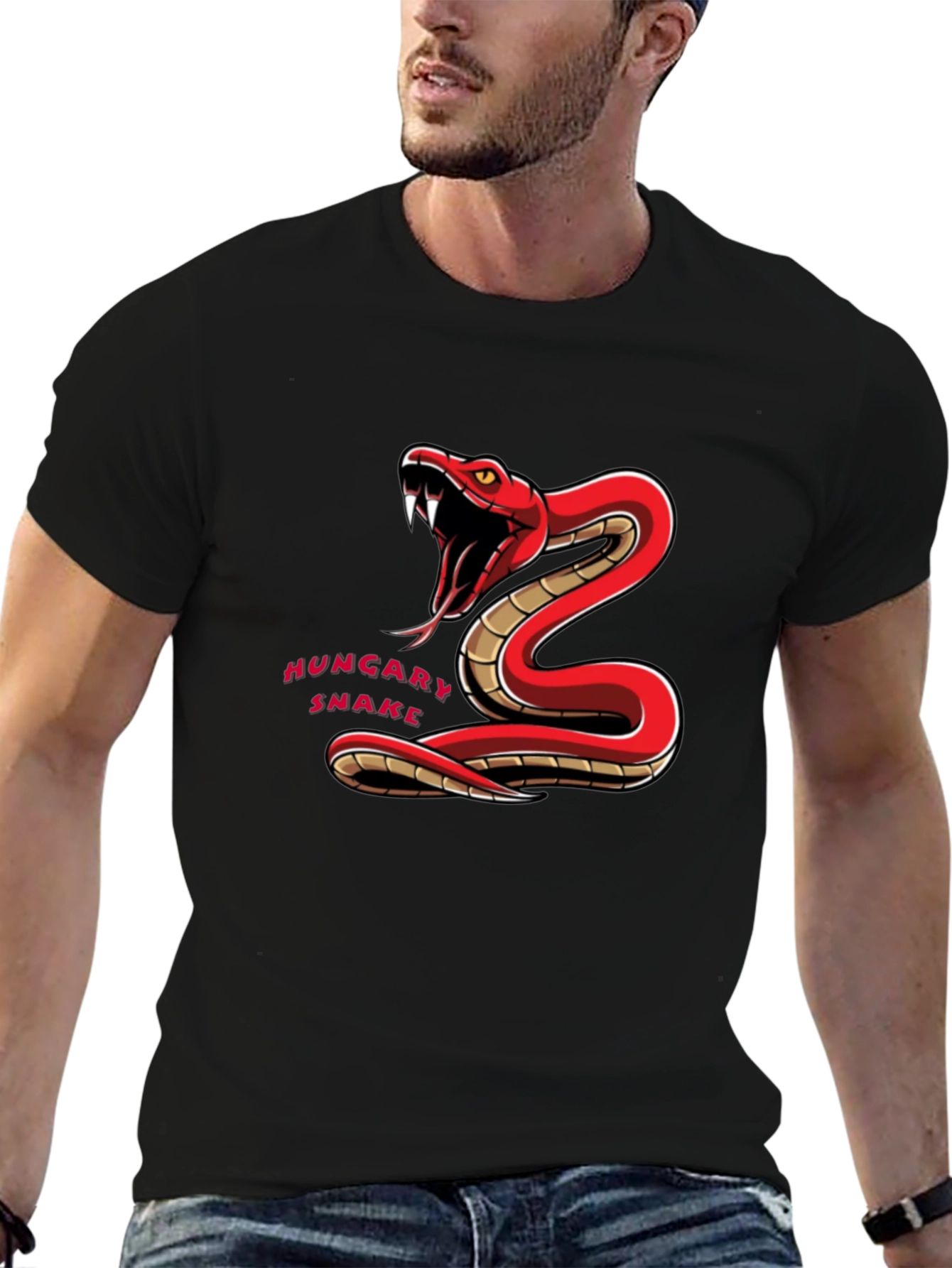 Hungary Snake T-Shirt - Unique Graphic Tee